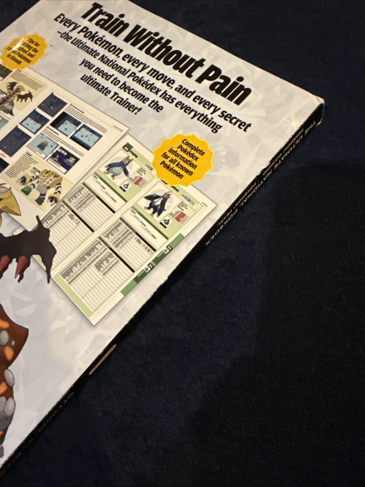 Pokemon Diamond & Pearl strategy guide With Poster Attached