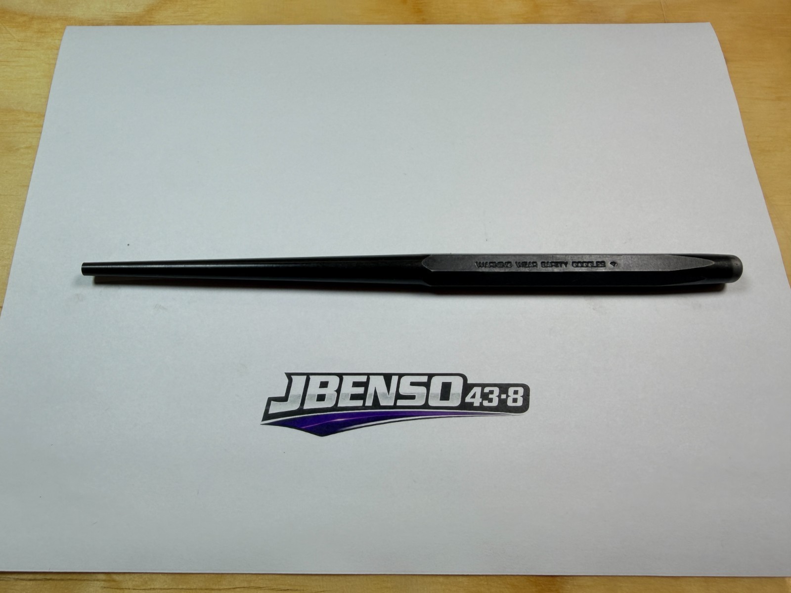 Snap-on Tools USA NEW 9" Length 3/16" Drift Pin Punch PPC907