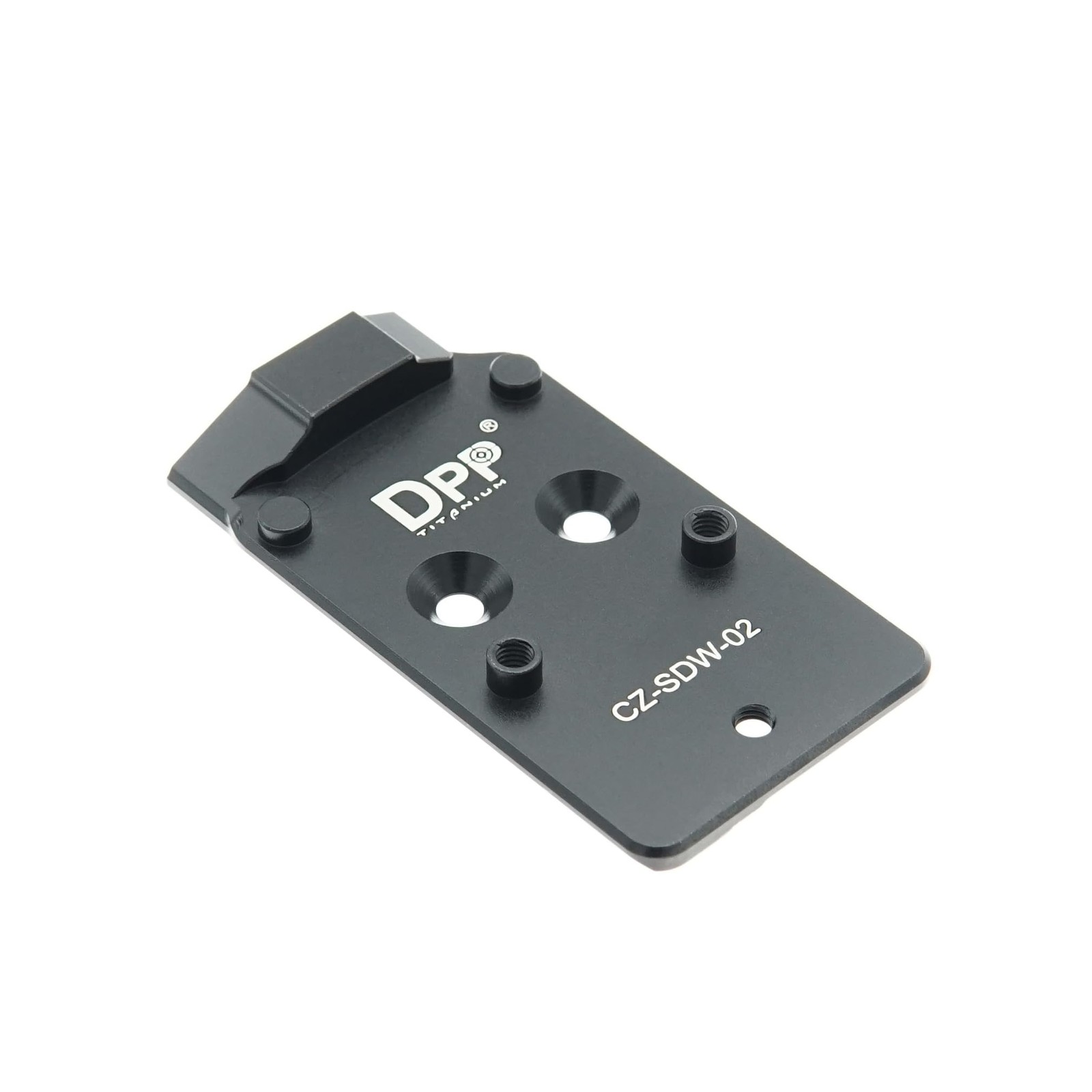 DPP Titanium Adapter Plate Compatible with CZ Shadow 2 Optic Ready and...