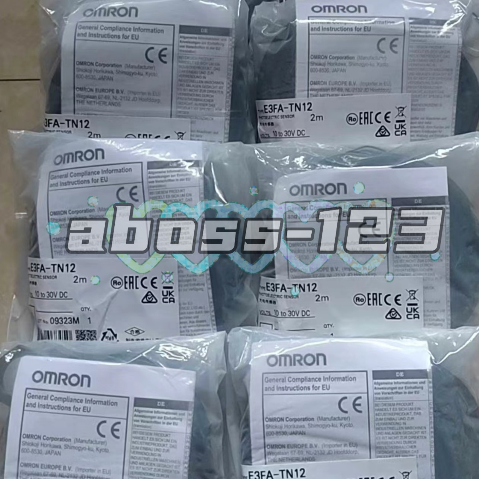 Omron E3FA-TN12 Photoelectric Sensor#1pcs New In Box
