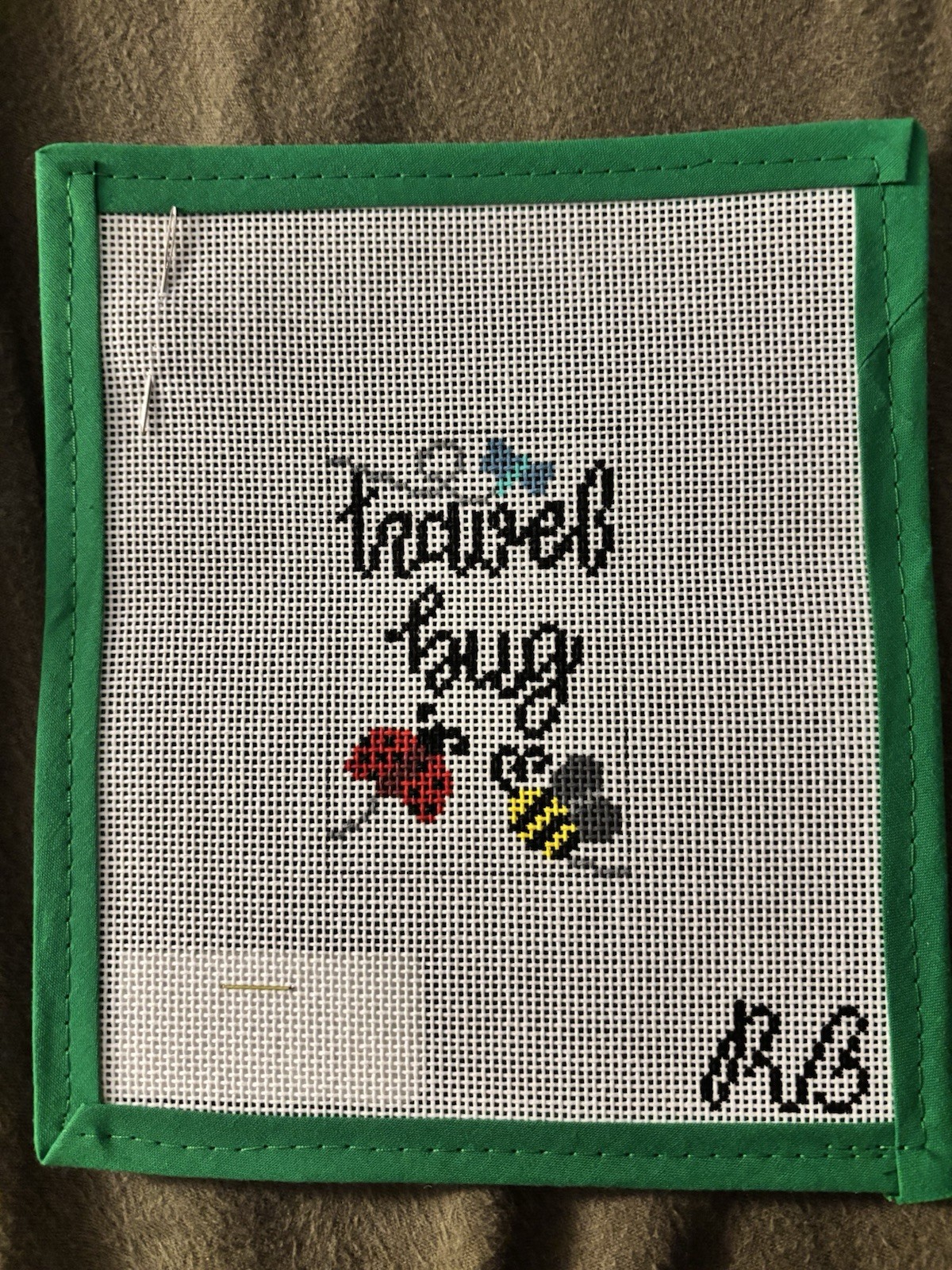 Travel Bug Needlepoint Canvas