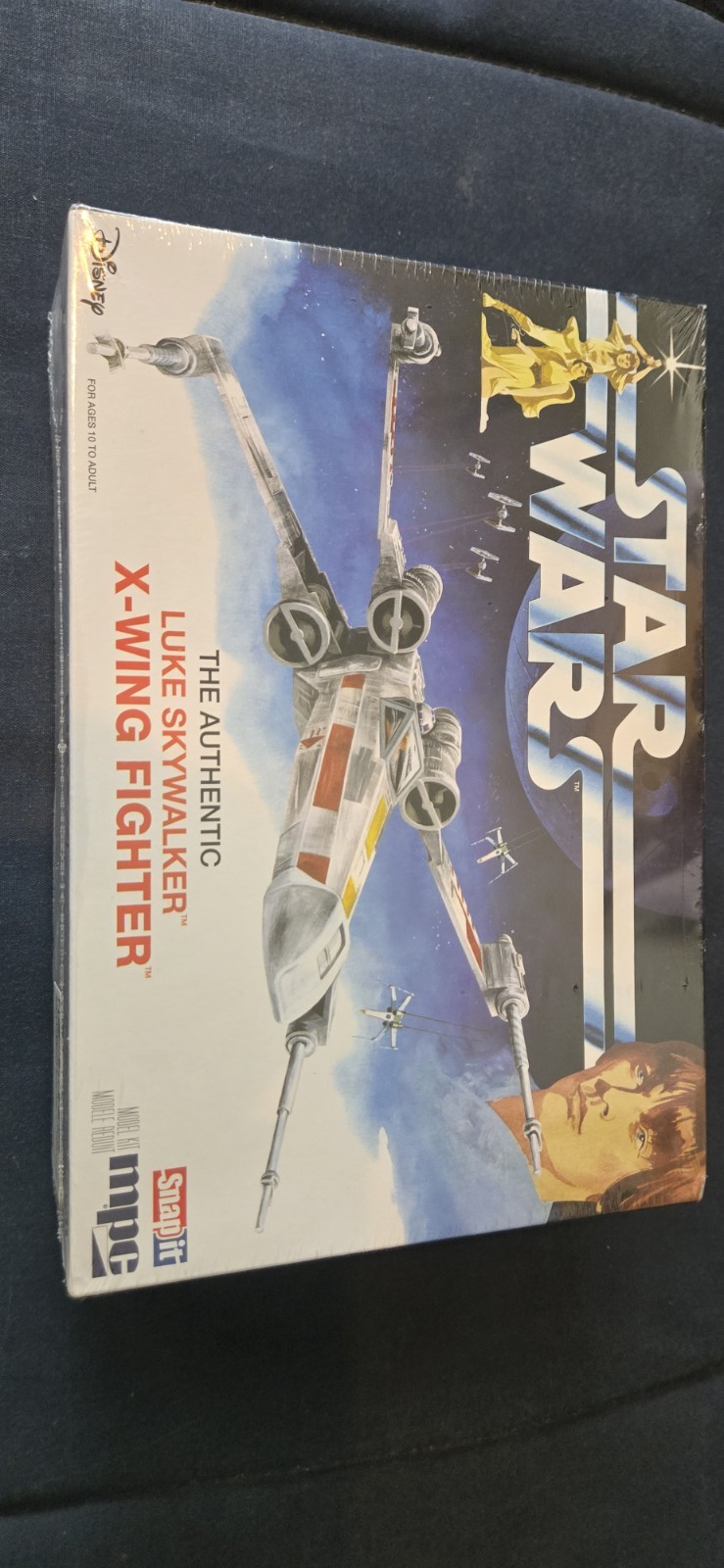 MPC Star Wars Luke Skywalker X-Wing Fighter Model Kit Snap-It XWing MPC948 New