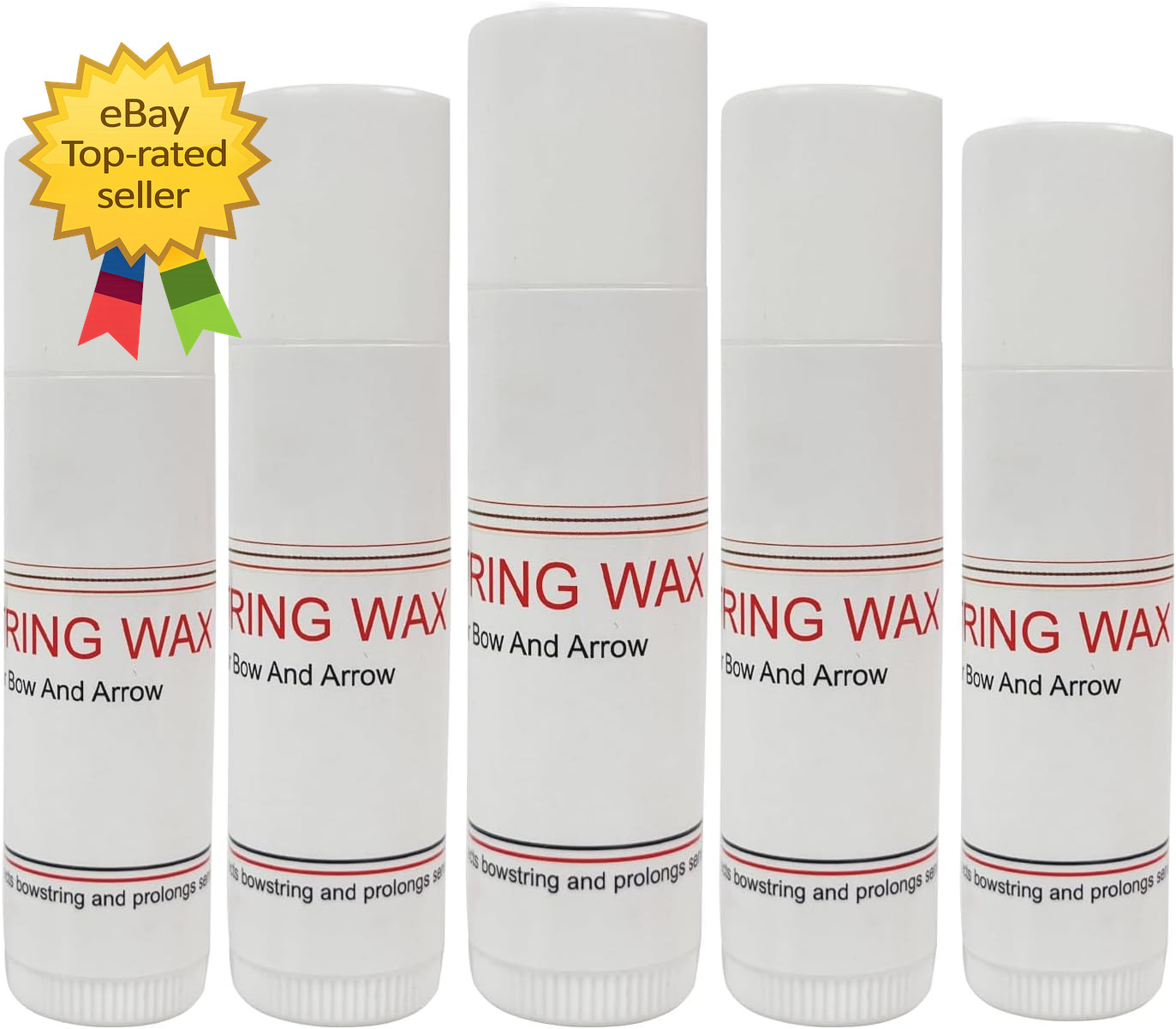 5Pcs Bowstring Wax Waterproof Archery String Wax Recurve Compound Bow Rail Lube