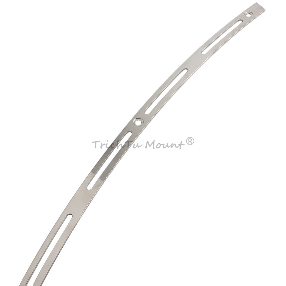 Chrome Slotted Windshield Windscreen Trim for Harley Electra Street Glide FLHX
