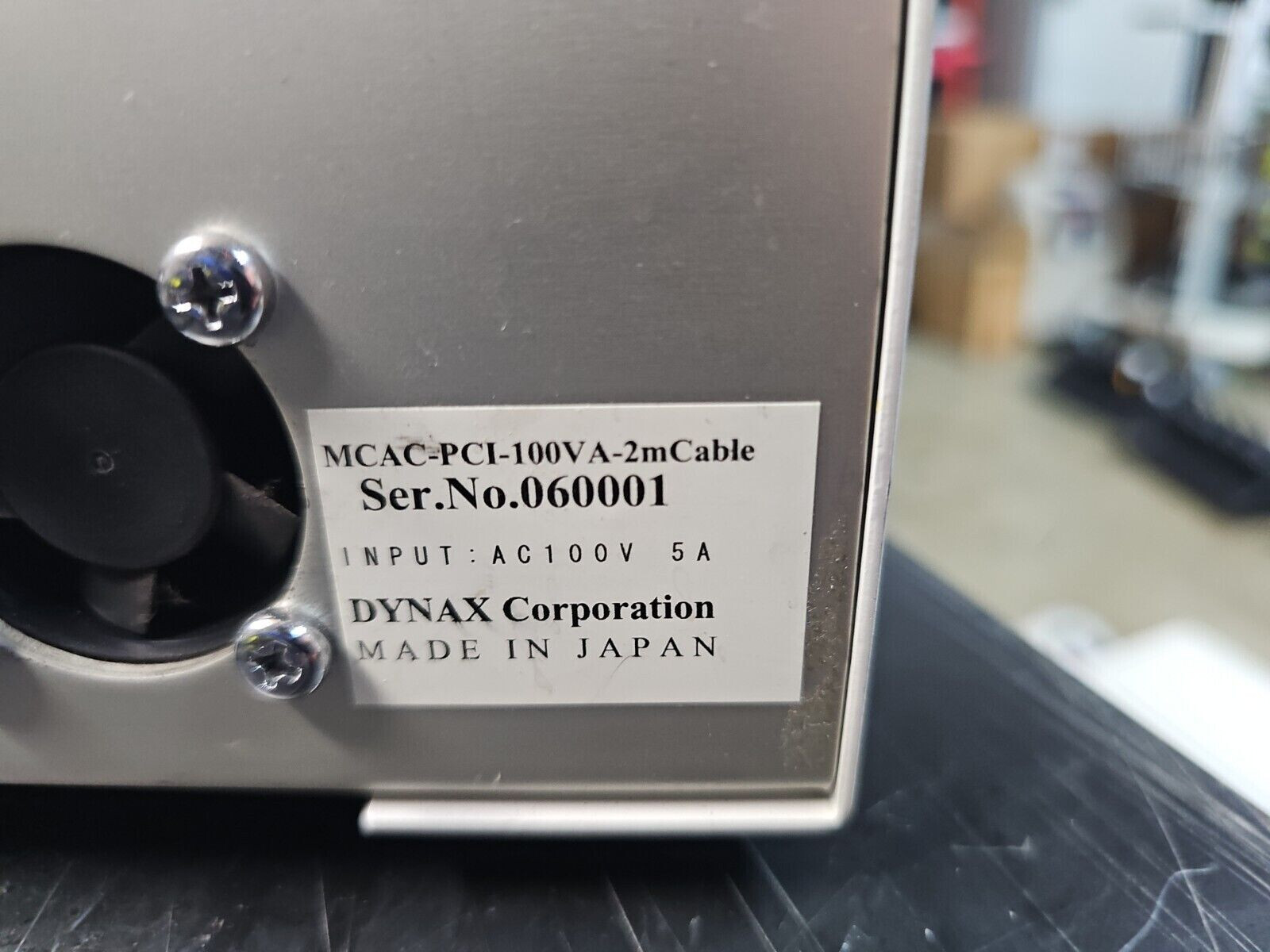 Dynax Corporation MCAC PCI 100VA ROBOT ARM CONTROLLER MODULE