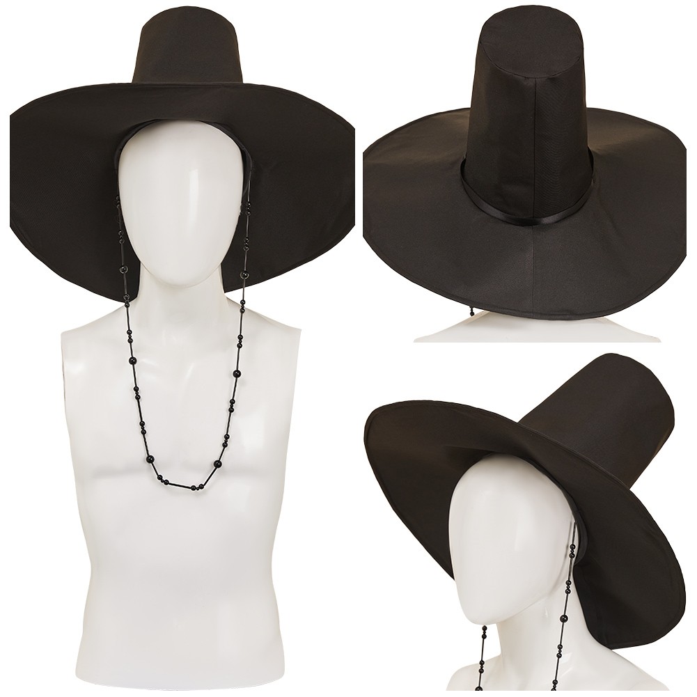 Kids Adult Korean Superstar Jinu Hat Halloween Bobby Abby Beaded Chains Cap Hat