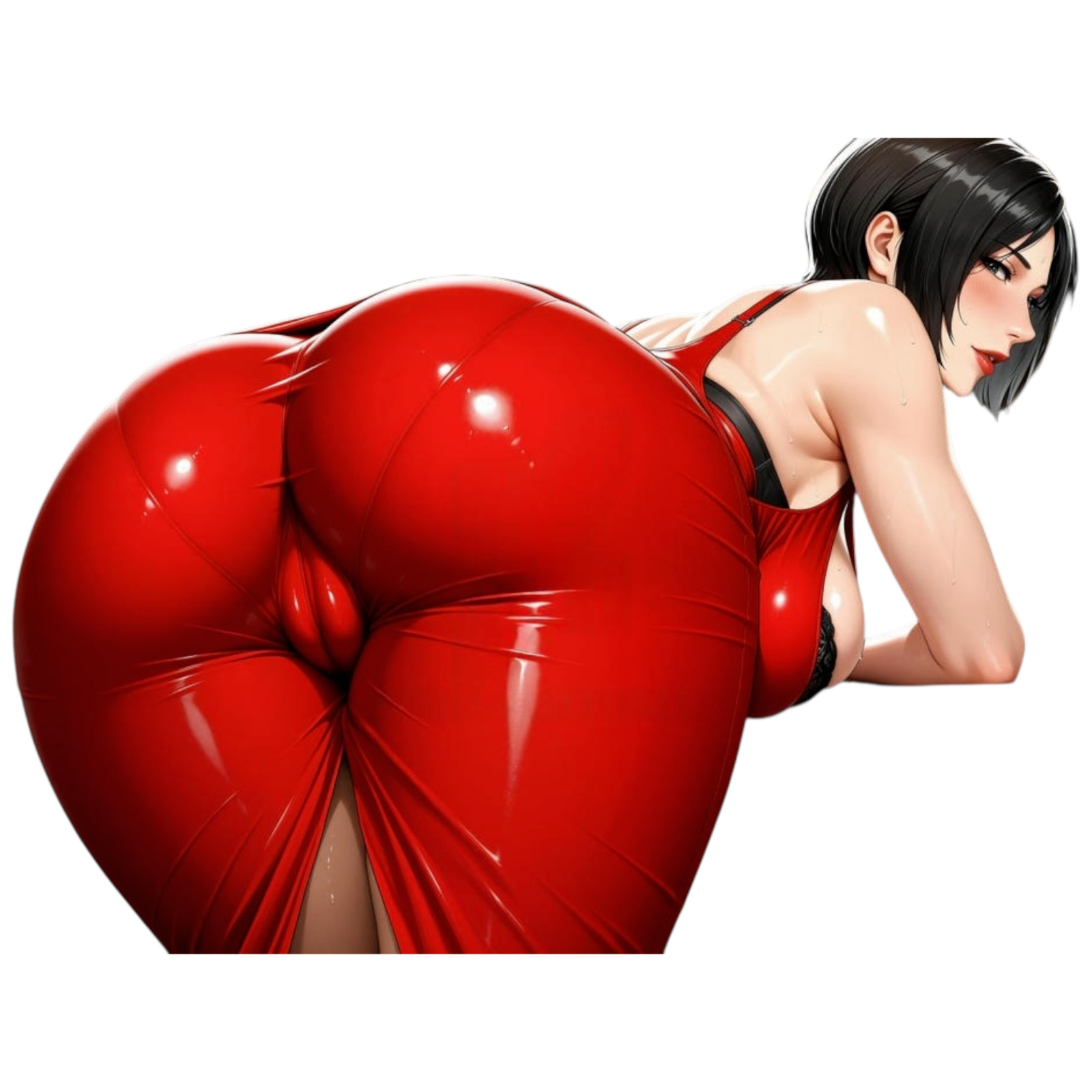 ADA WONG RESIDENT EVIL 6" STICKER DECAL JAPANESE MOTORSPORT CAR WAIFU ANIME GAME