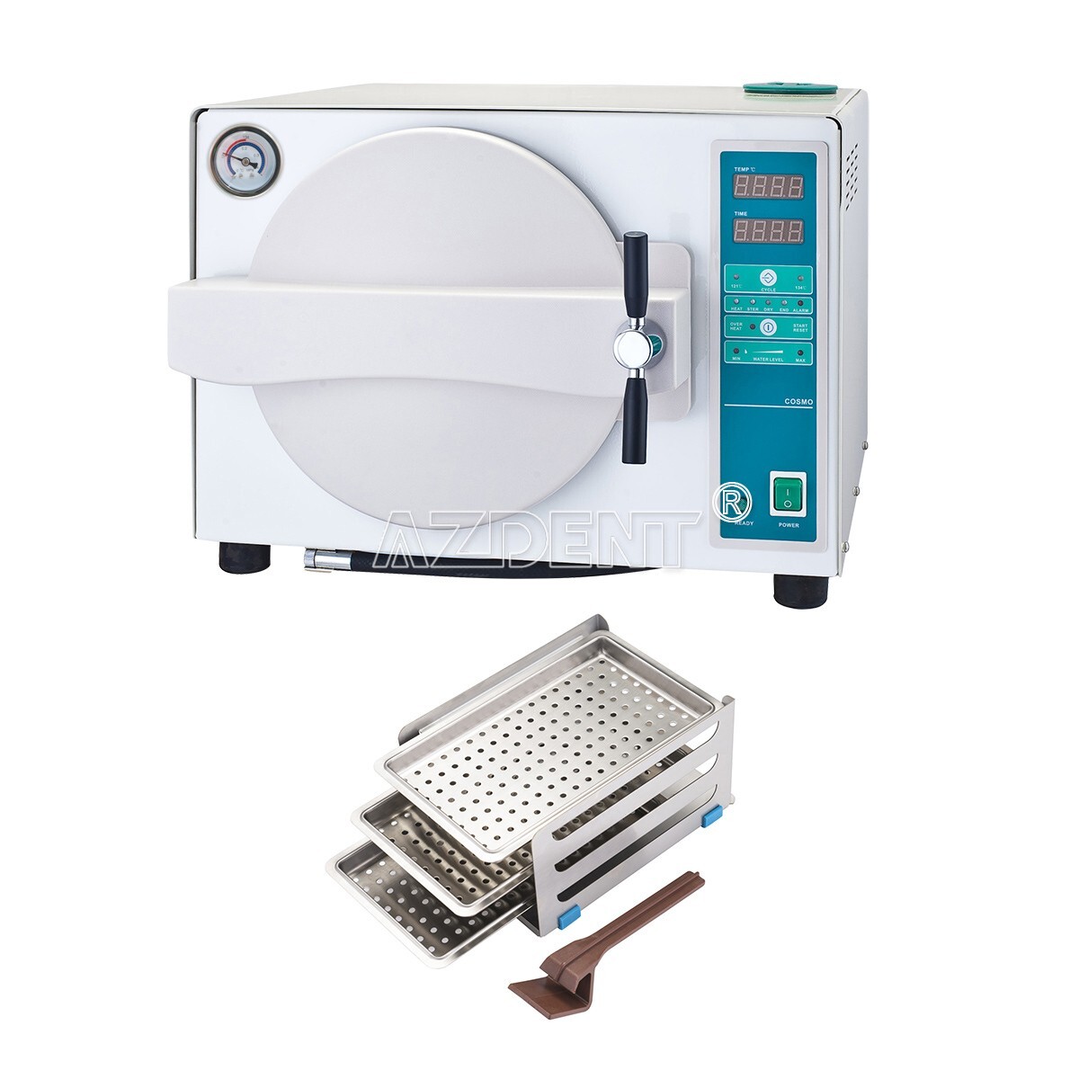 18L Autoclave Steam Sterilizer Medical Sterilizition Drying Function 1000W