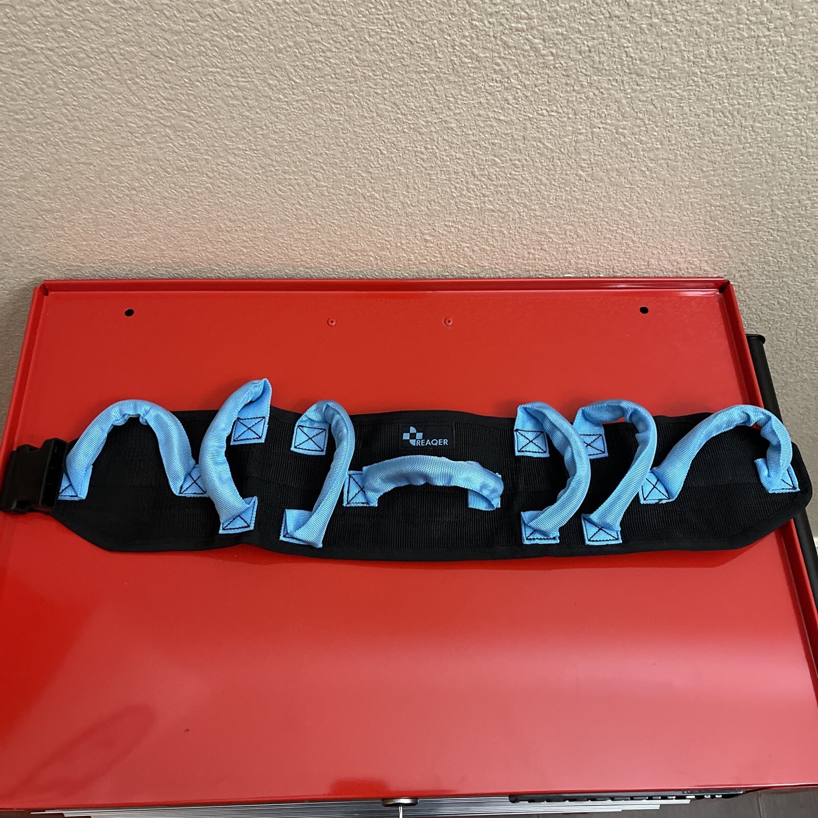 REAQER Transfer and Walking Gait Belt with 7 Handles for Patient Care(Adjustable