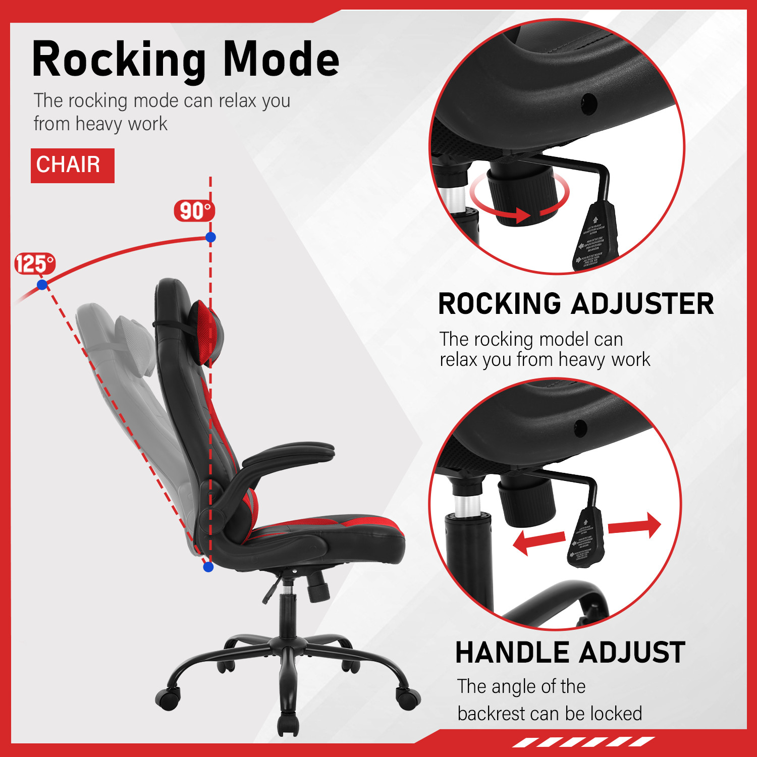 Gaming Chair Desk Chair Gamer Chair Ergonomic Office Chair With Lumbar Support