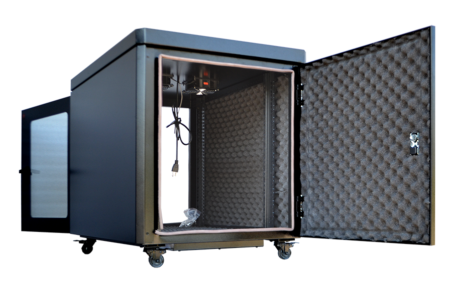 15U Soundproof Server Rack Acoustic Network Cabinet for Server Equipment