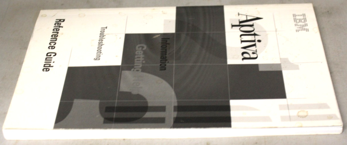 Vintage IBM Aptiva PC Reference Guide ~ Troubleshooting ~ Information ~ Help