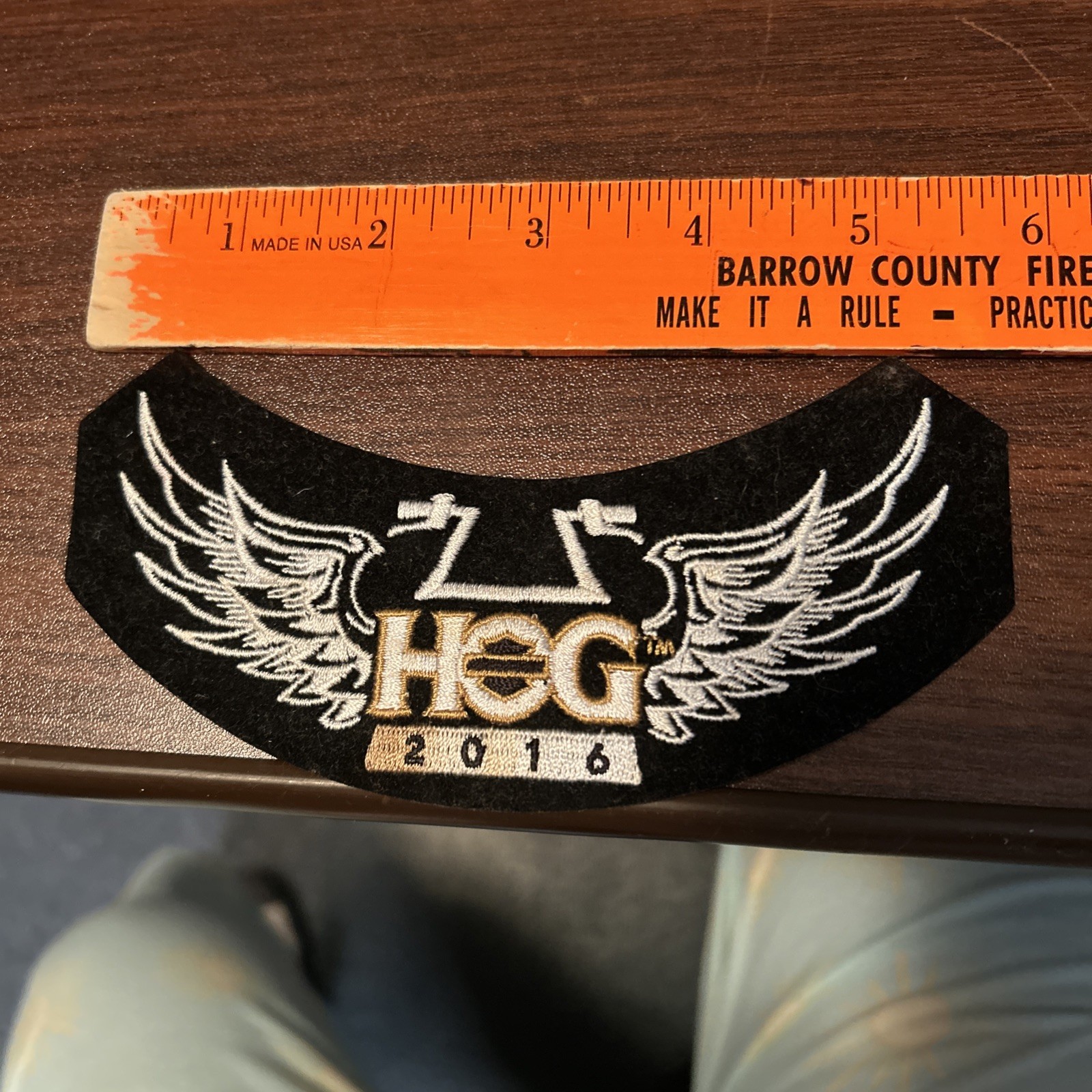 2016 HARLEY DAVIDSON OWNERS GROUP HOG H.O.G. VEST JACKET PATCH