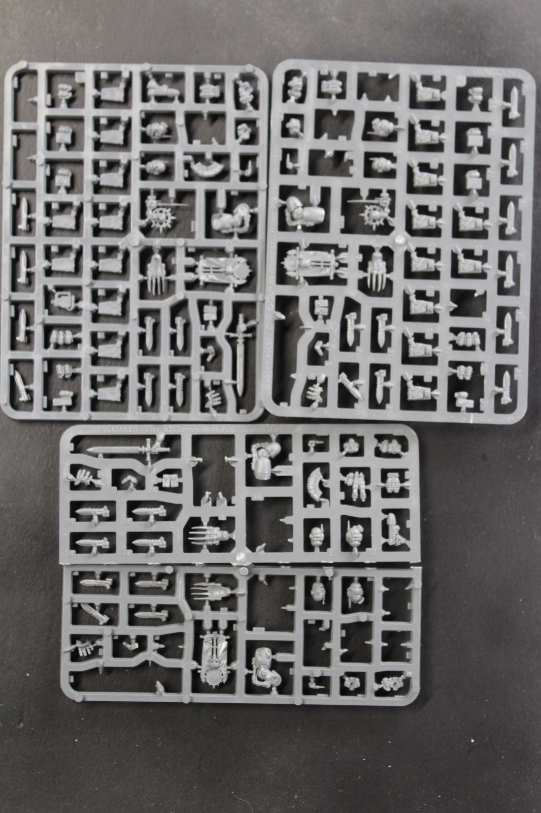 Legiones Astartes: Combat Force Accessories Sprues Partials