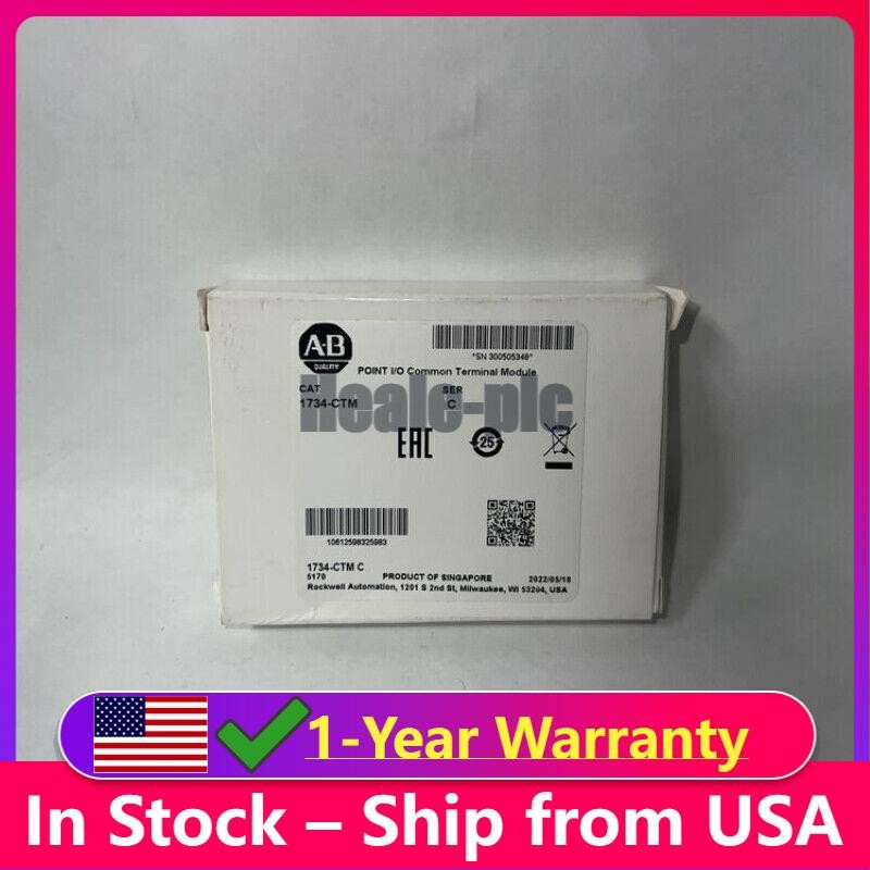 New Sealed AB 1734-CTM  Point I/O Common Terminal Module NEW IN BOX US Free Tax
