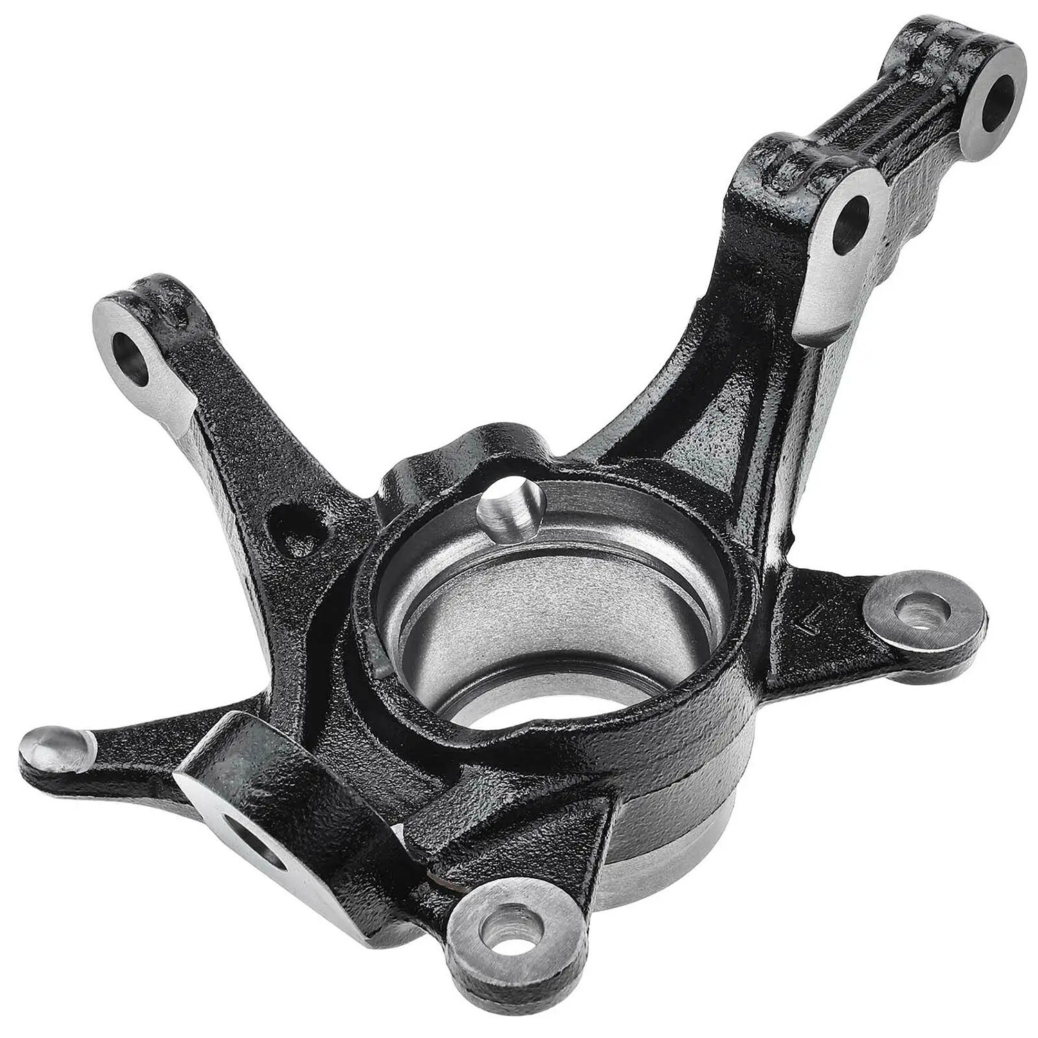 Front Driver Passenger Side Steering Knuckles for Hyundai Accent Dodge Attitude