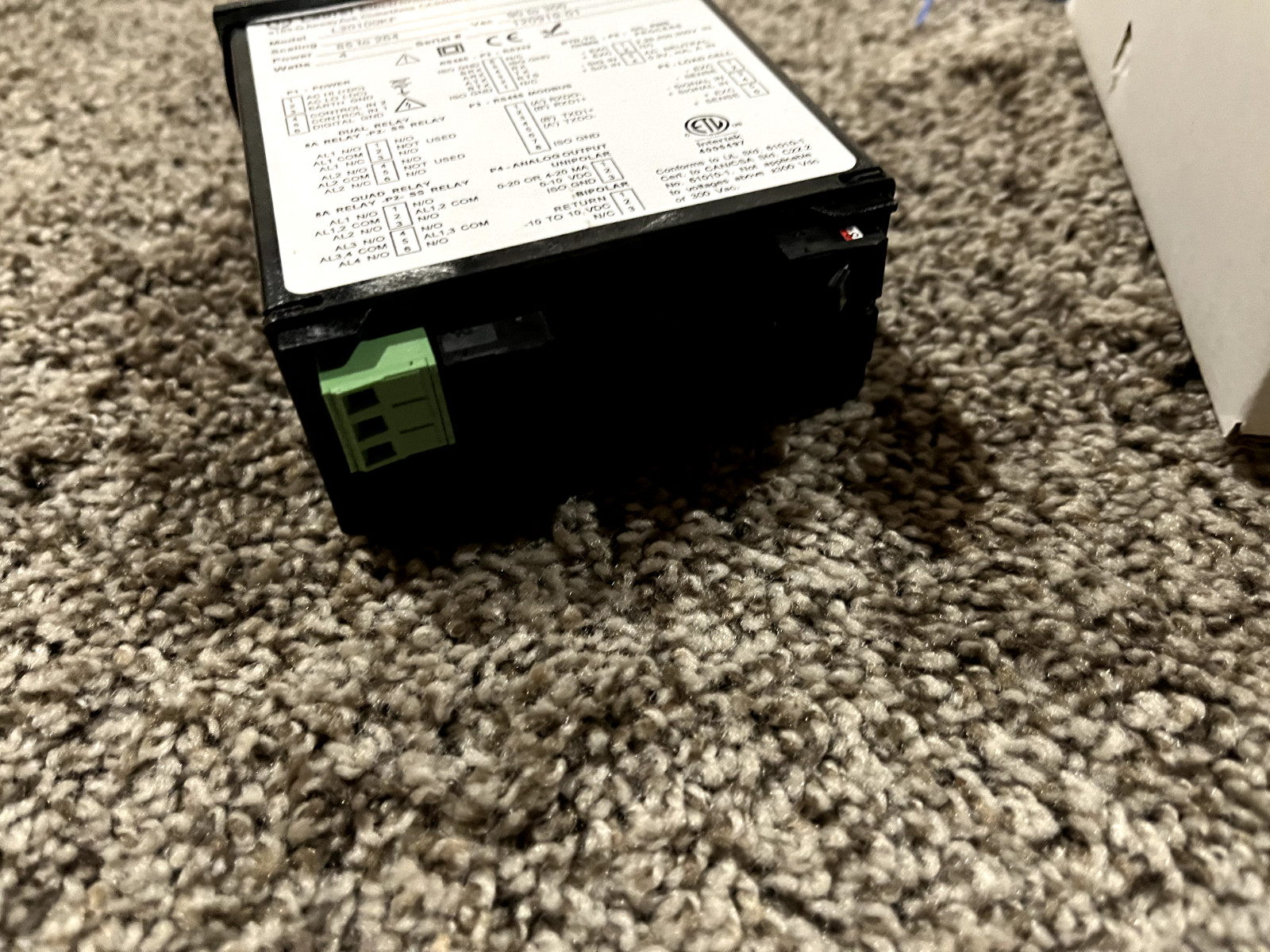 Laurel Electronics L20100KF Series 2 Digital Process Panel Meter