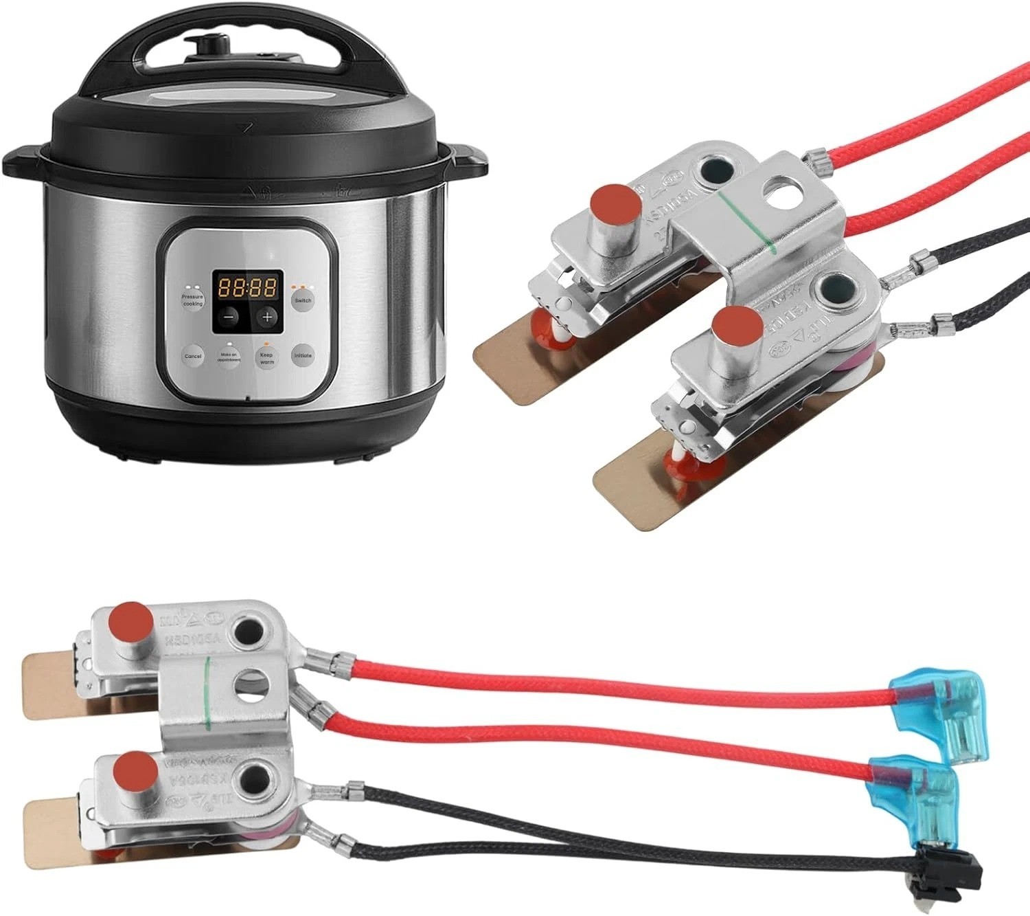 2 Pack Pressure Sensor Switch Replacement for Instant Pot Electric Pressure Cook