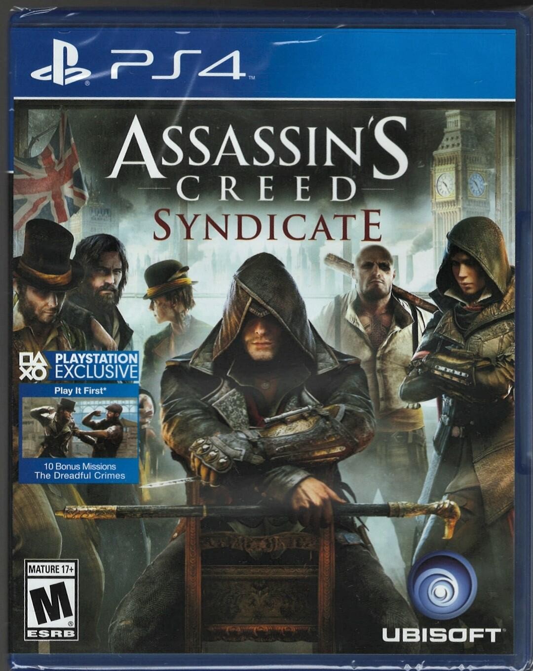 Assassin''s Creed: Syndicate Standard PS4 (Brand New Factory Sealed US Version)