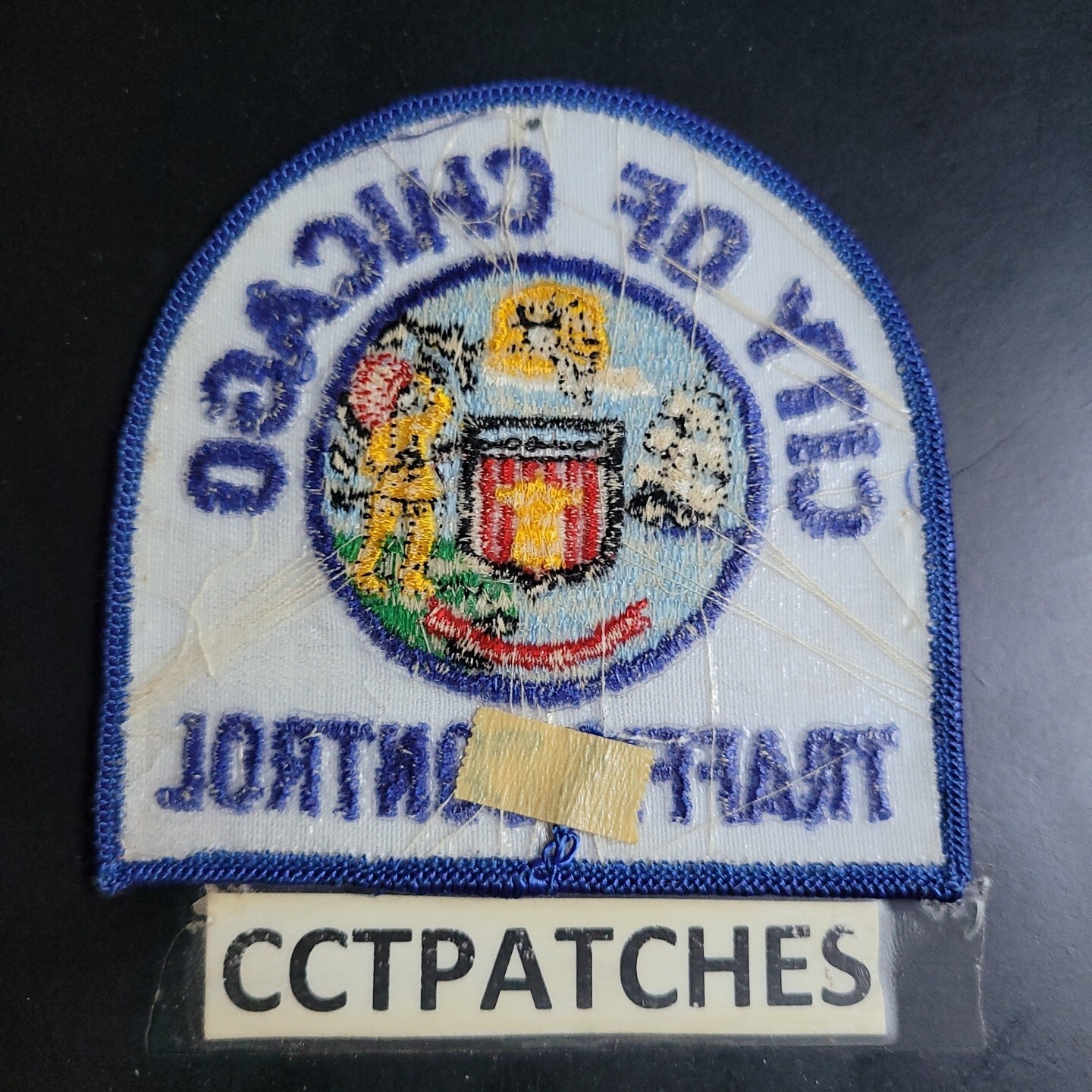 CHICAGO, ILLINOIS TRAFFIC CONTROL SHOULDER PATCH IL