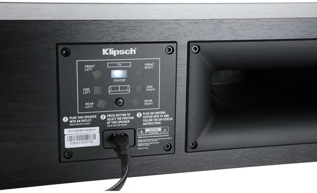 Klipsch RP-440WC Wireless Center Channel Reference Premier Speaker Black