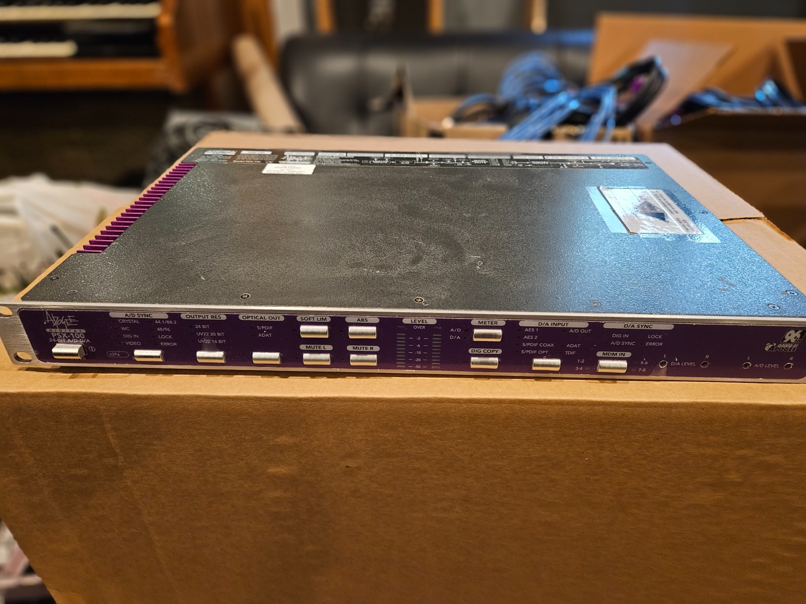 Apogee PSX-100 2-Channel 24-Bit 96kHz A/D-D/A Analog Digital Converter