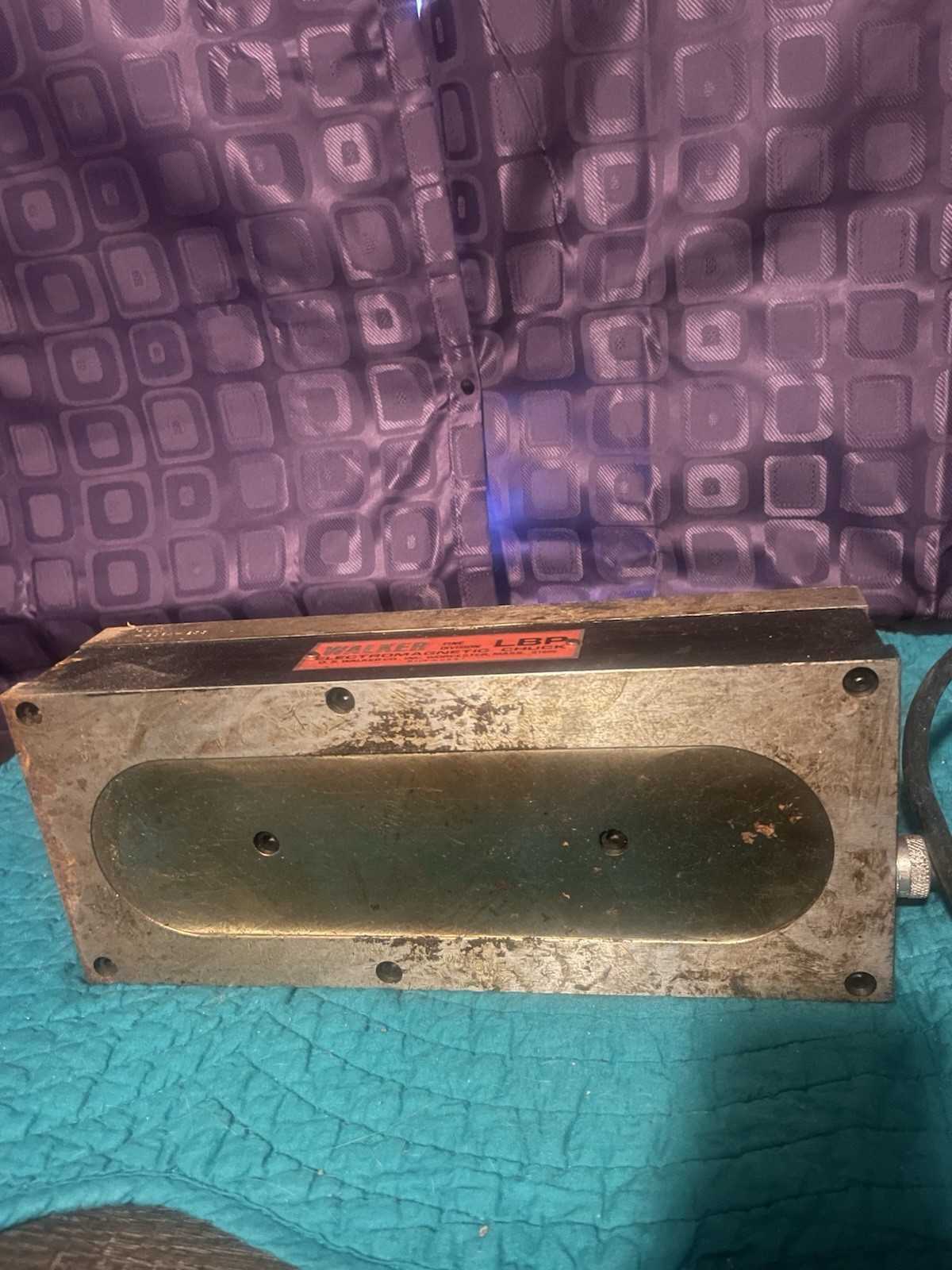 Walker LBP Electromagnetic Chuck For Grinding Or EDM