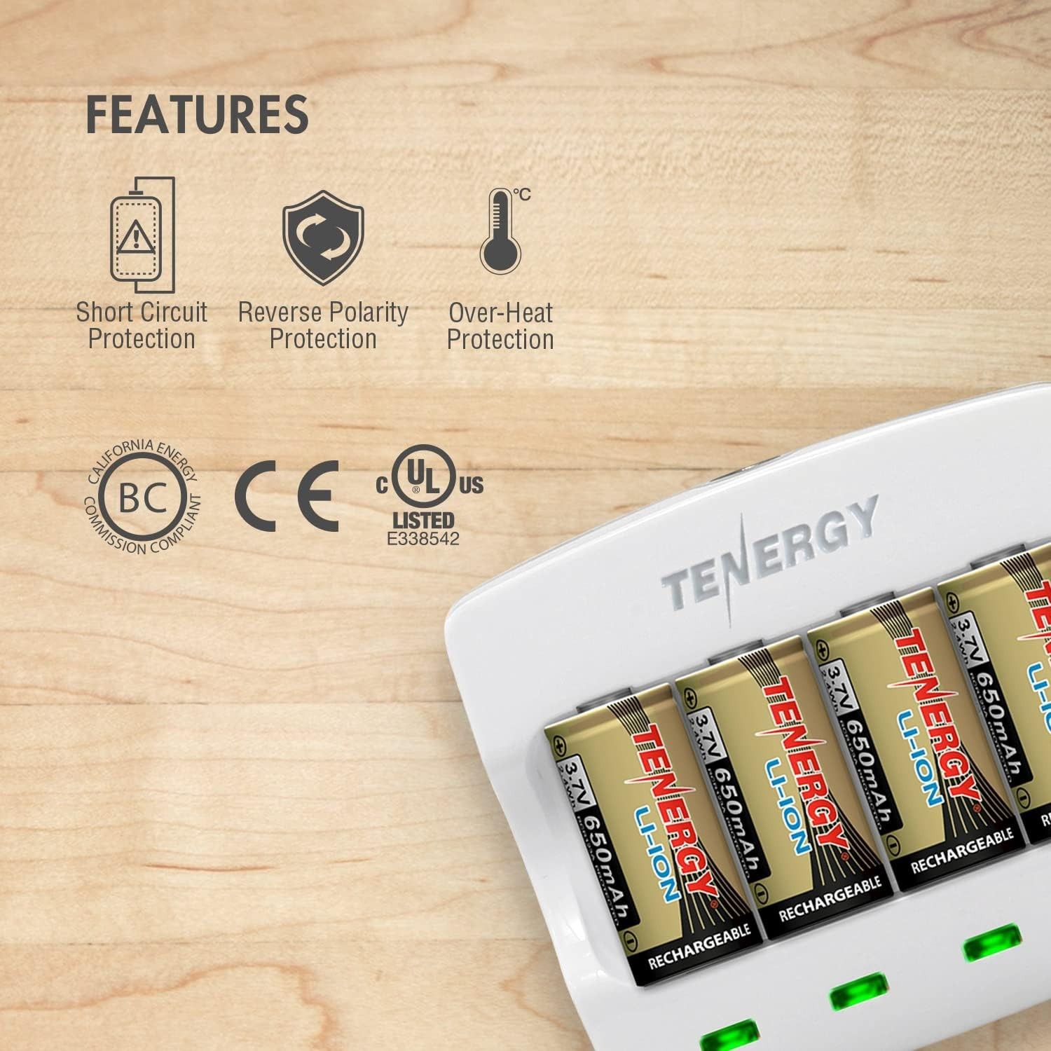 Arlo Battery Charger with Status Indicators