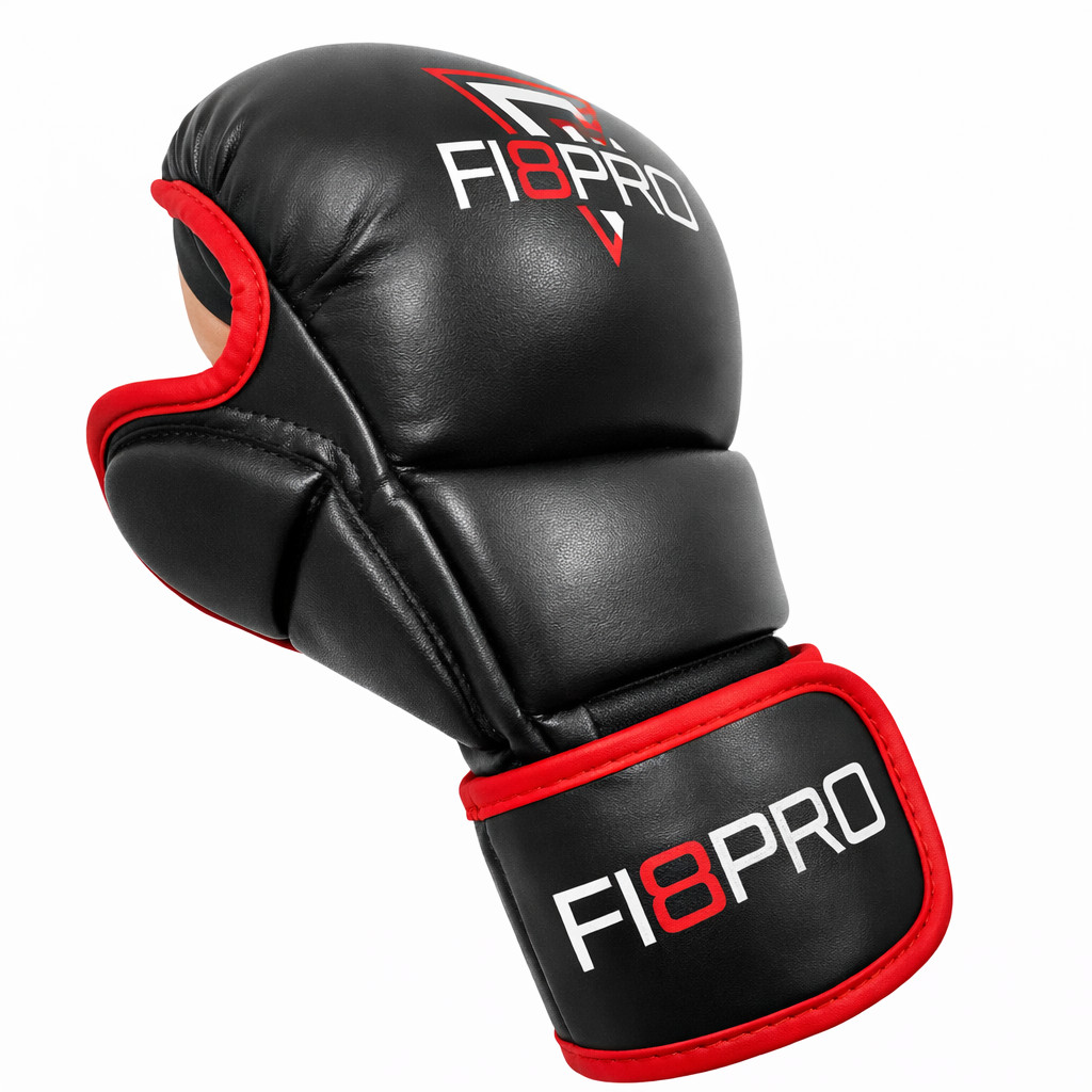 MMA Open Palm Grappling Gloves – Training & Sparring – Muay Thai, Bag & Drills