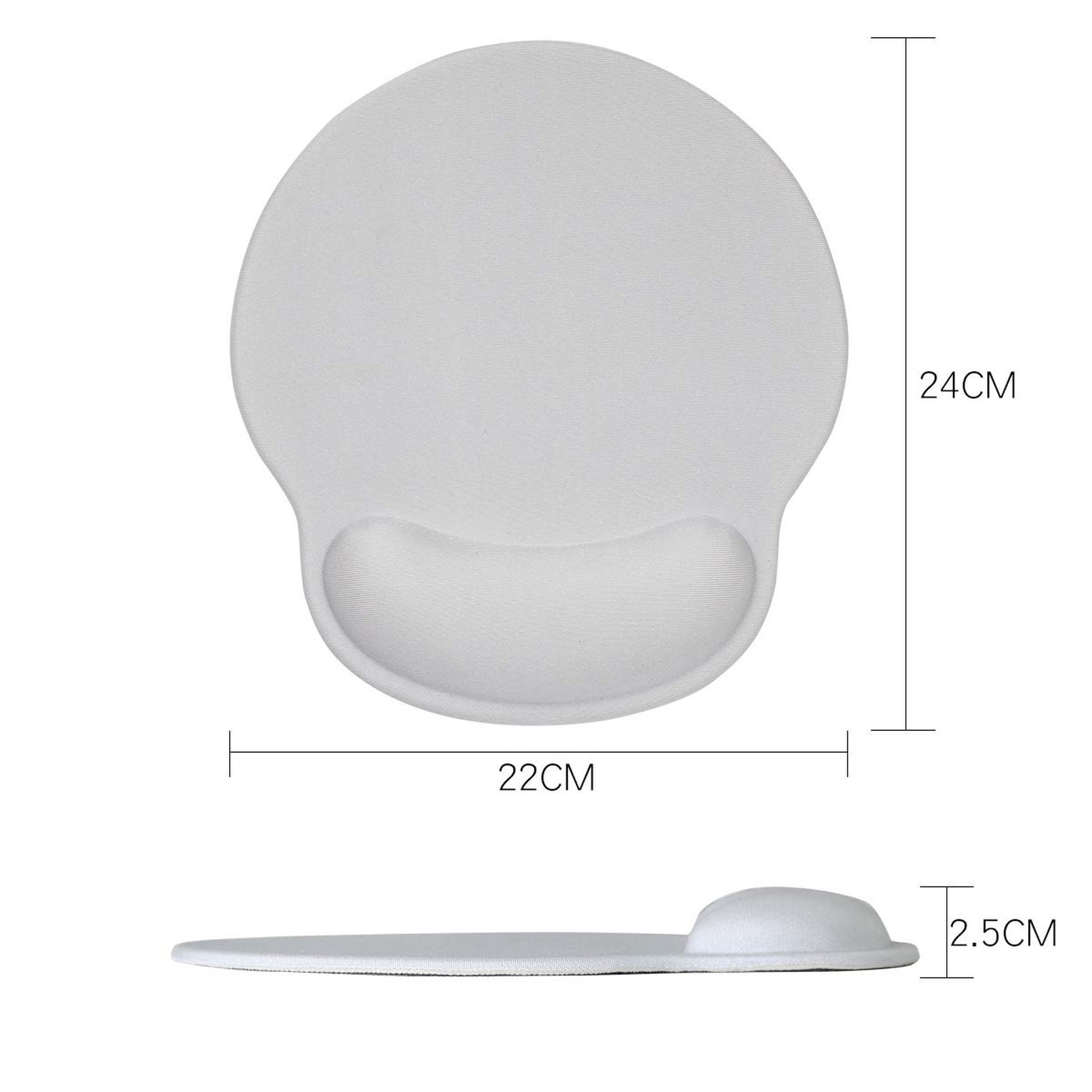 Ergonomic Keyboard Mouse Pad Wrist Rest Support Set for Laptop/Computer/Deskt...