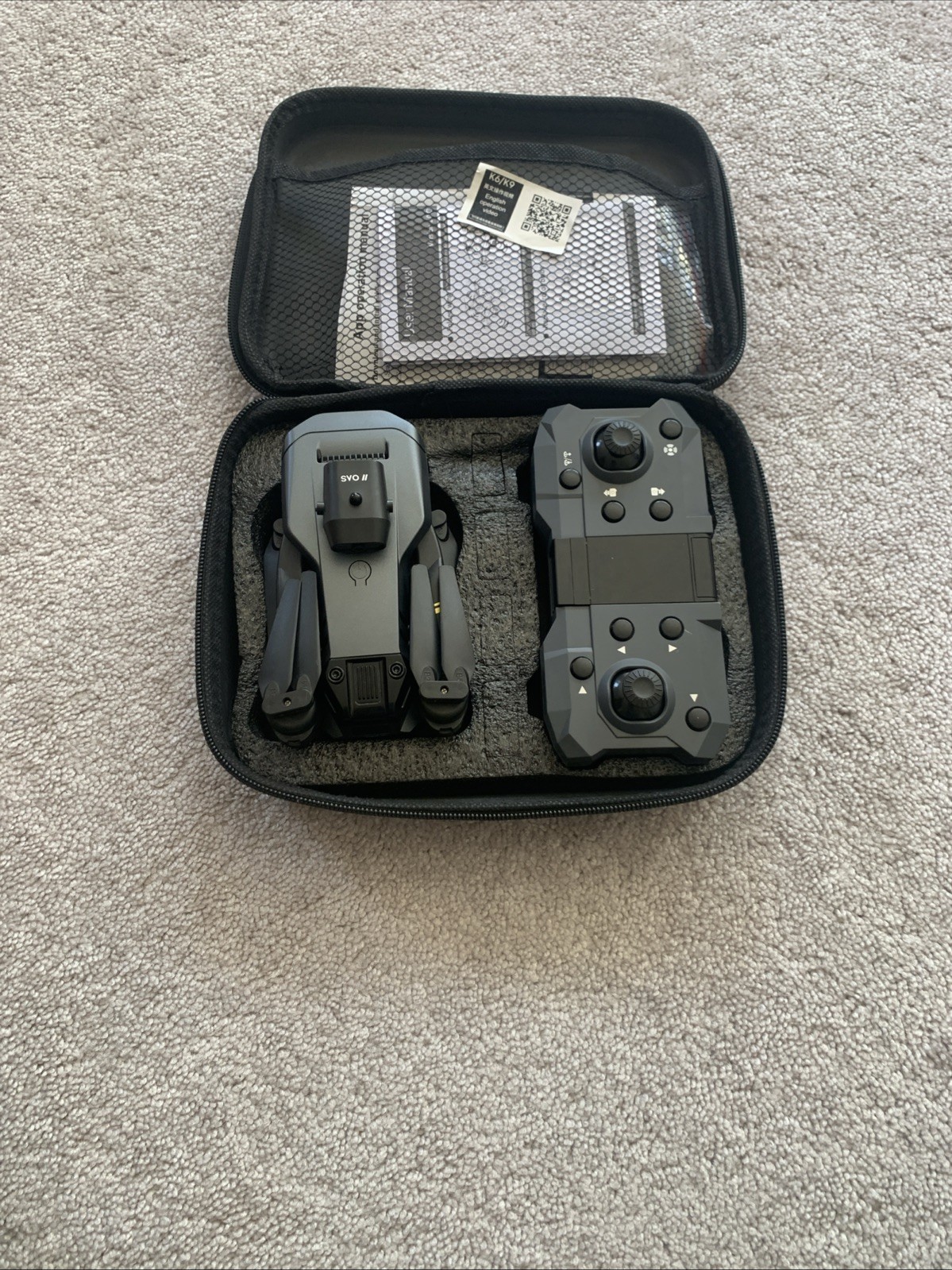 Generic HD video recording Compact Quad Drone | Tested, Works READ