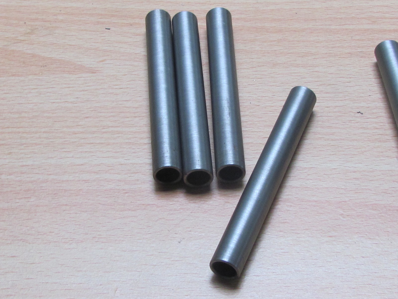 Steel Bushing /Spacer 3/4" OD X 5/8" ID X 6" Long  CRS 4 Pieces FREE  SHIPPING