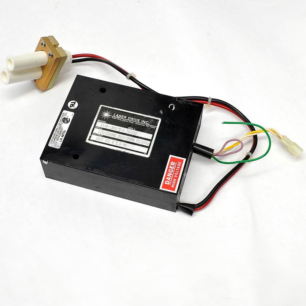 Laser Drive 314S-1800-5-4 High Voltage Power Supply 1800VDC 5mA Out 115/230V In