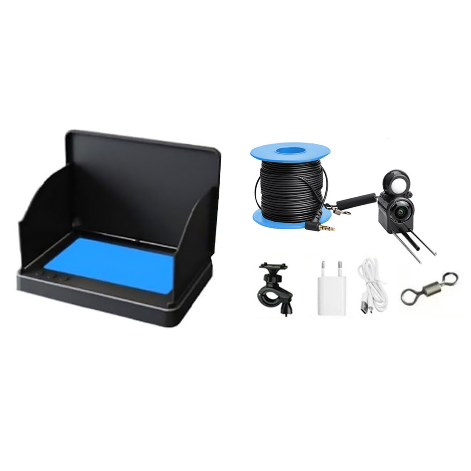 Underwater Fish Finder 4.3 inch HD Display w/ Night Vision 30 Meter HD Camera