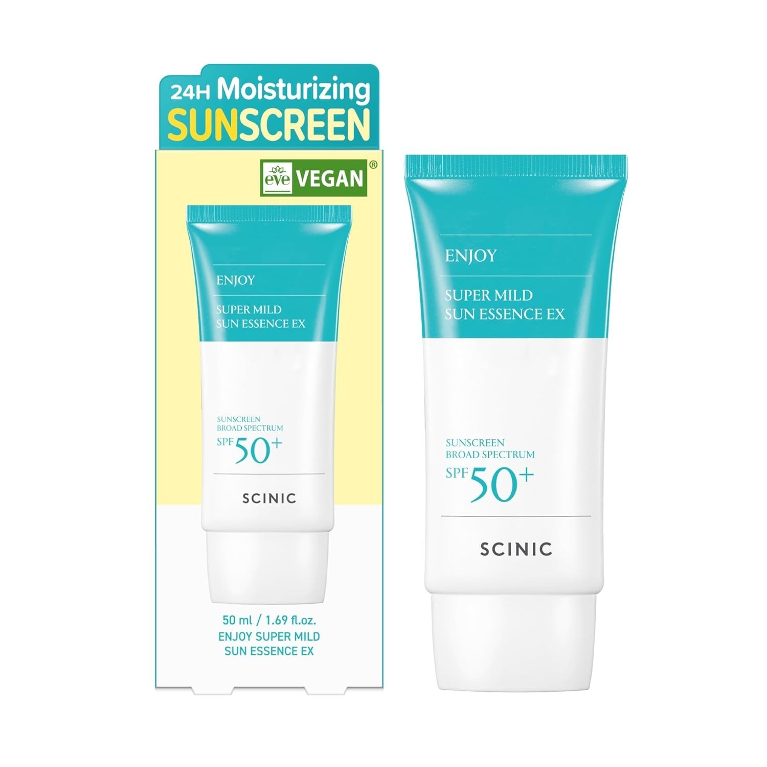 SCINIC Enjoy Super Mild Sun Essence EX 1.69 fl oz(50ml) SPF 50+