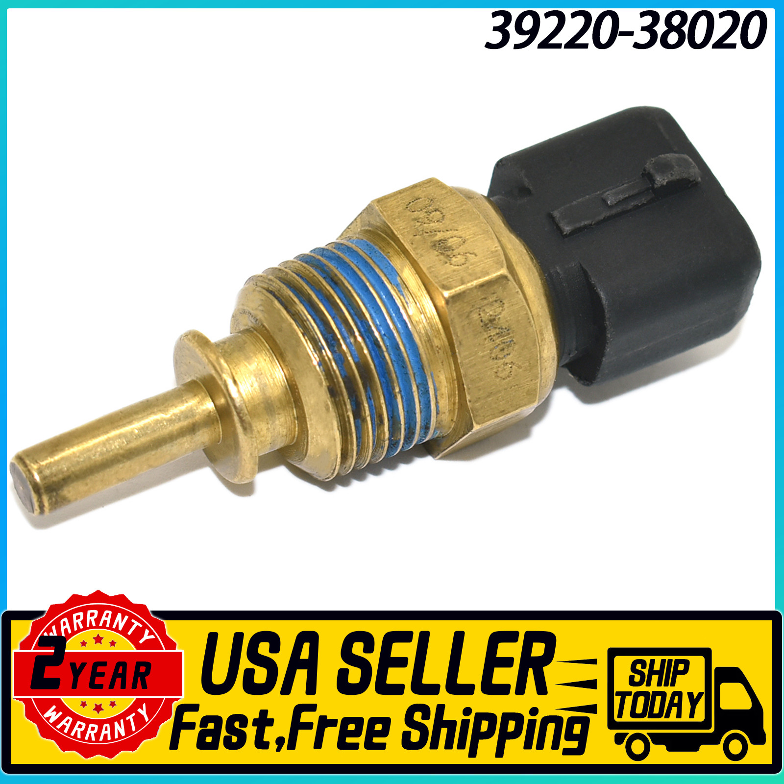 OEM 39220-38020 Coolant Temperature Sensor for Hyundai Accent Elantra Kia Sedona