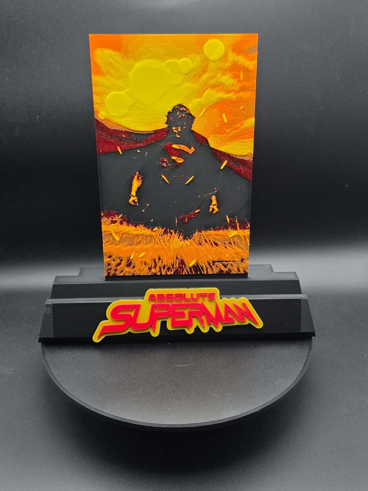 Absolute Superman Comic Book Display Stand, CGC, CBCS Non-Graded Comics