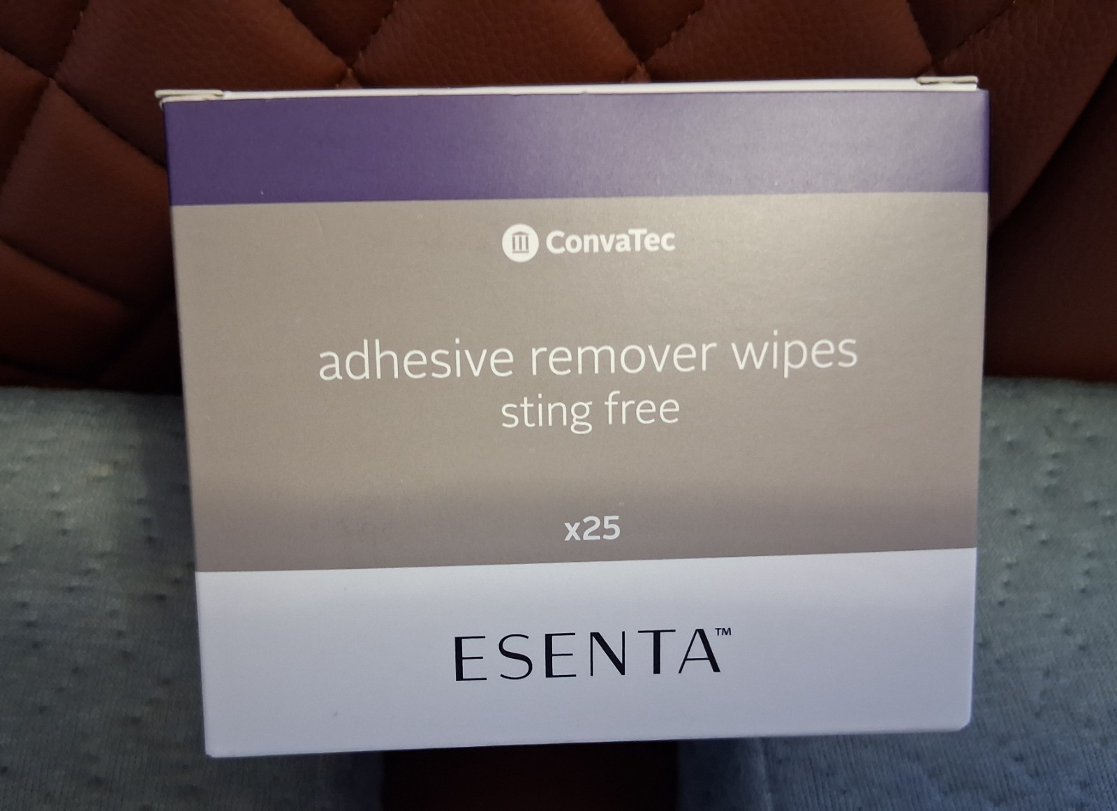 Adhesive Tape Remover Wipes No Sting Box of 25 Brand New by ConvaTec
