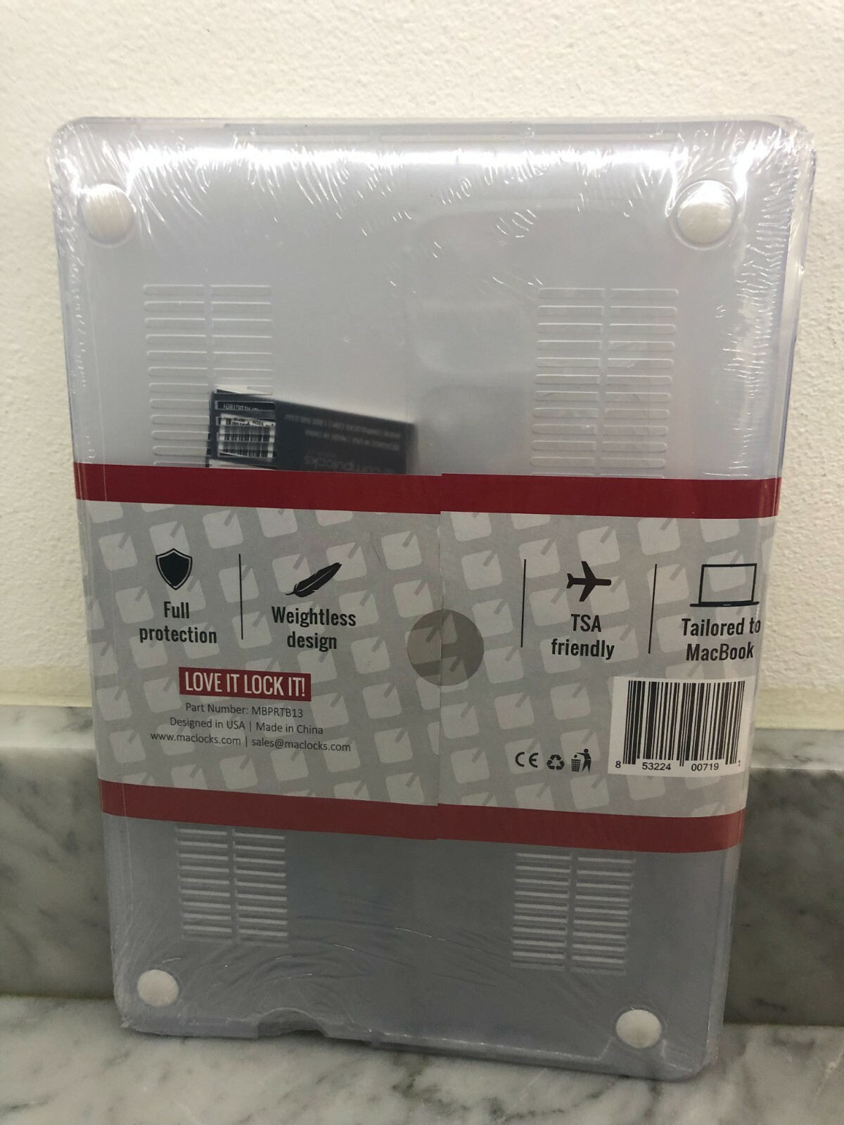 Maclocks mbprtb 13BUN-SM lock and protector Apple Macbook protouchbar 13"