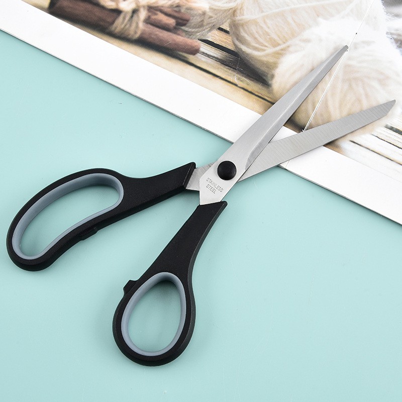 3Pcs 8-Inch Ultra Sharp Multipurpose Scissors, Comfort-Grip Handles.
