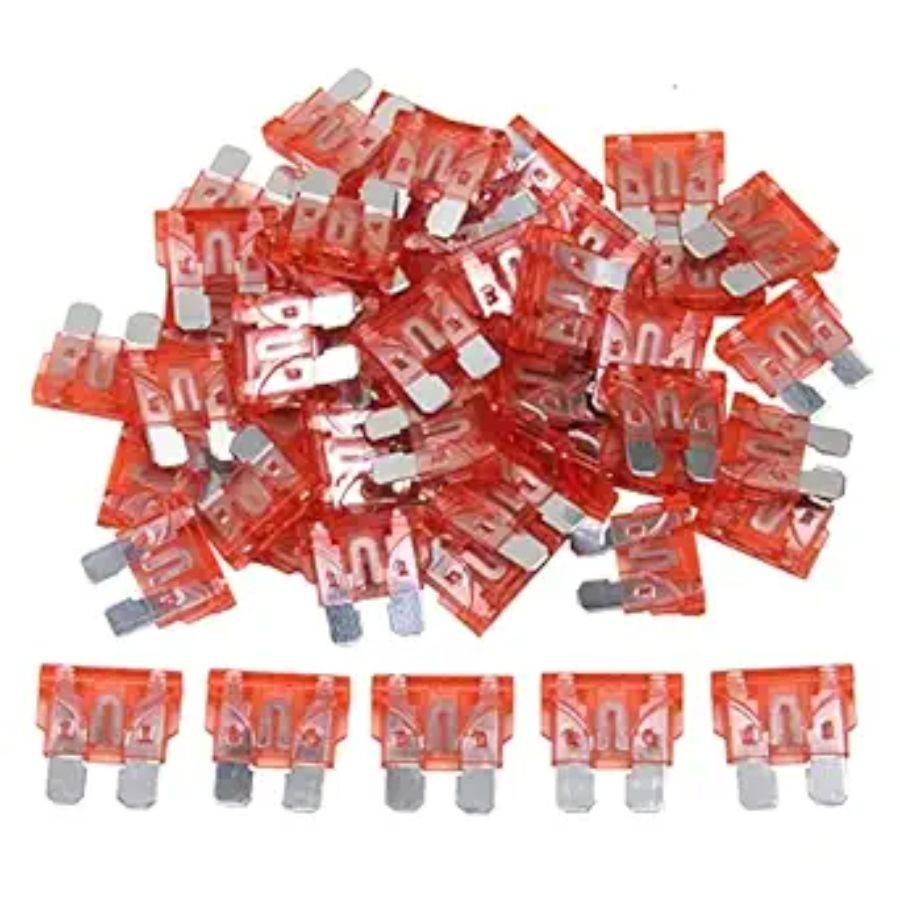 (55 pcs) 40 Amp Standard Blade Fuse, 40A Automotive Fuse for Car Truck