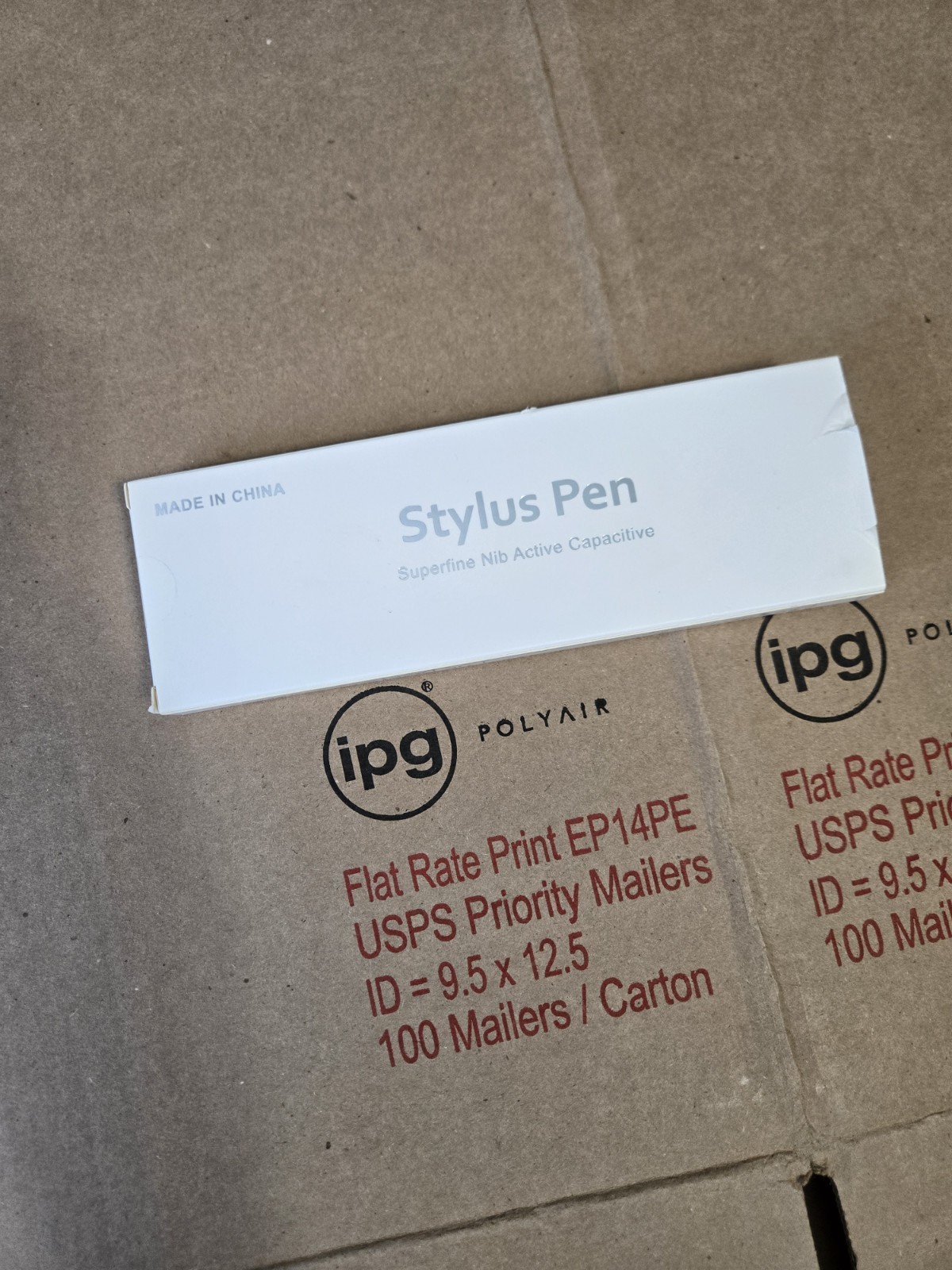 Active Capacitive Stylus Pen White USB Powered Universal Touchscreen