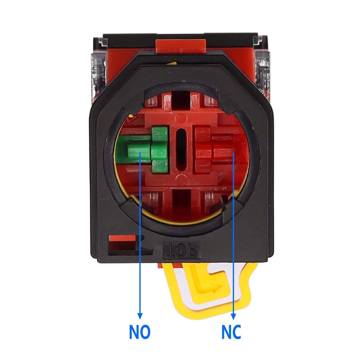 mxuteuk Momentary Push Button Switch Station Box Exit Green-B