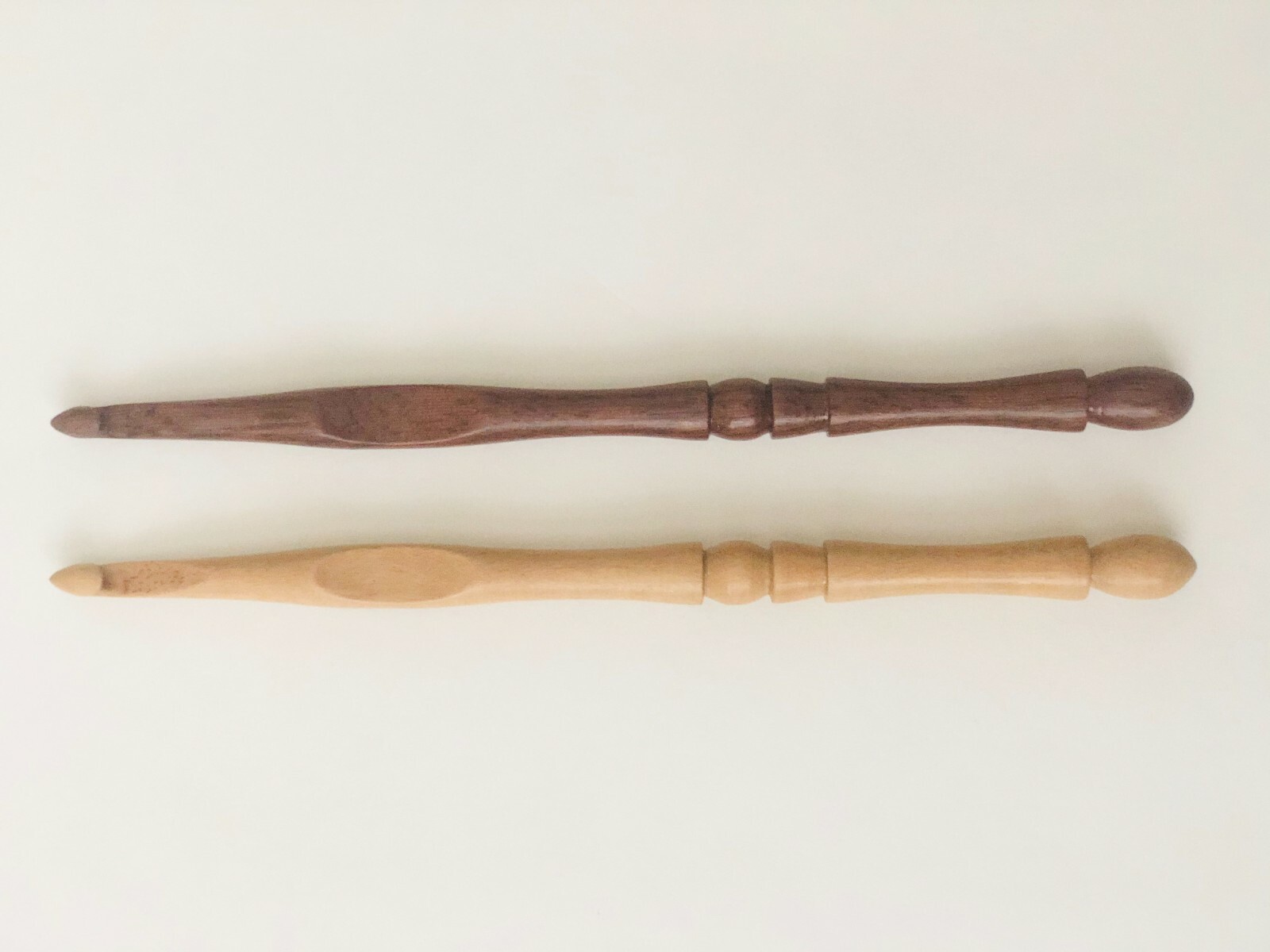 Squirrel 6.5" Long Premium Wooden Artistic Crochet Hook