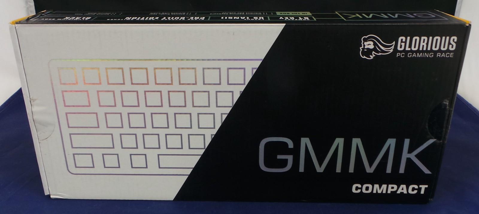 Glorious Custom Gaming Keyboard - GMMK 60% Percent Compact - USB C Wired Mech...