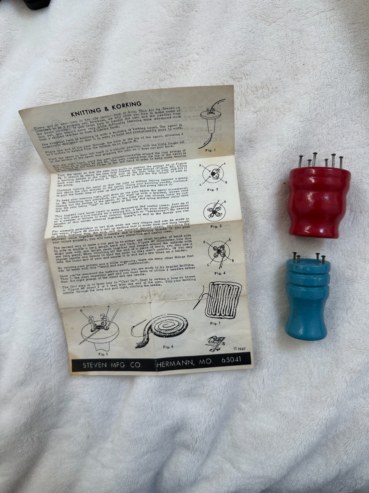 Knitting & Korking kit 1967