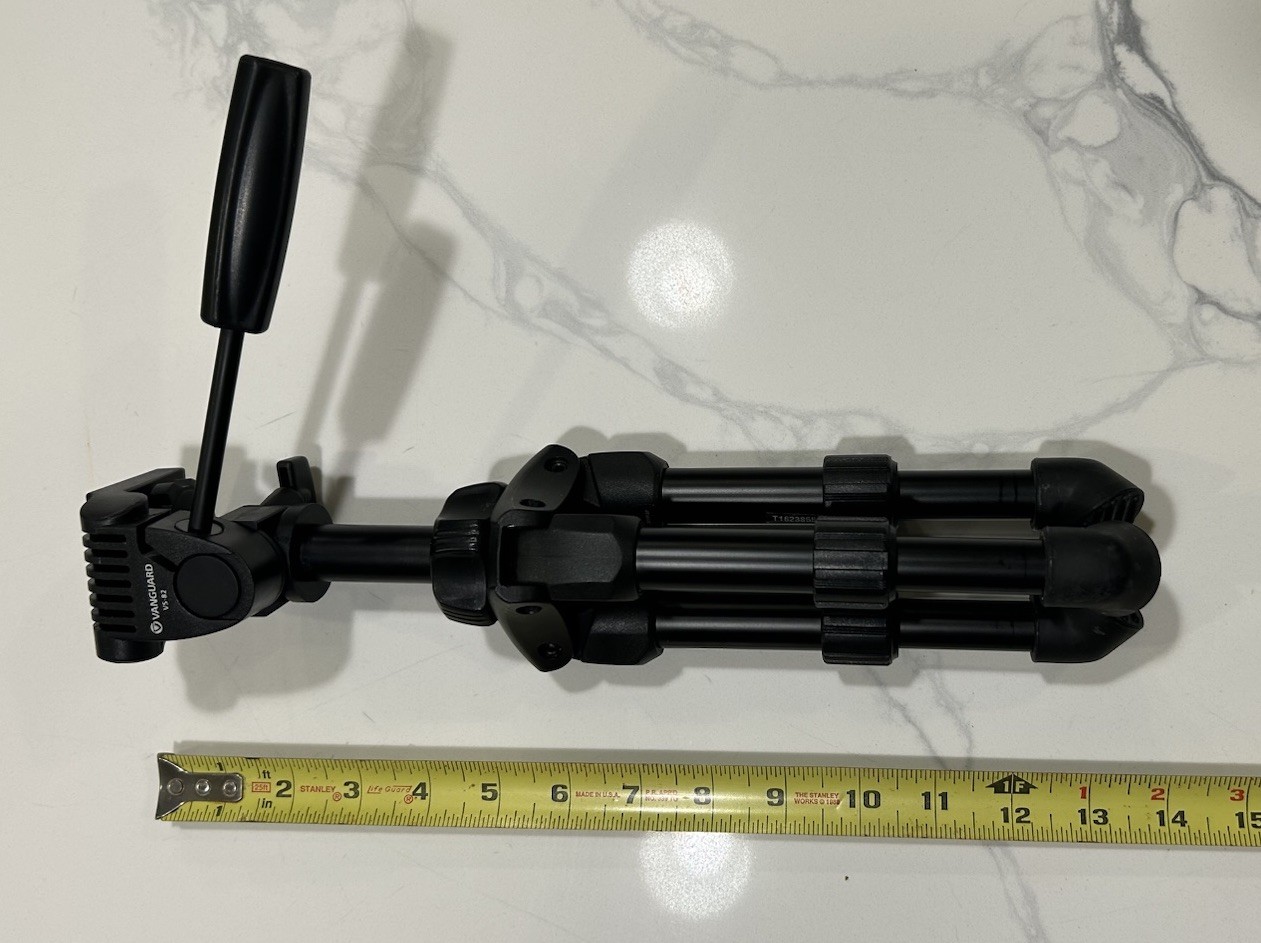 Vanguard VS-82 Compact Tabletop Tripod w/ 2-Way Pan Head
