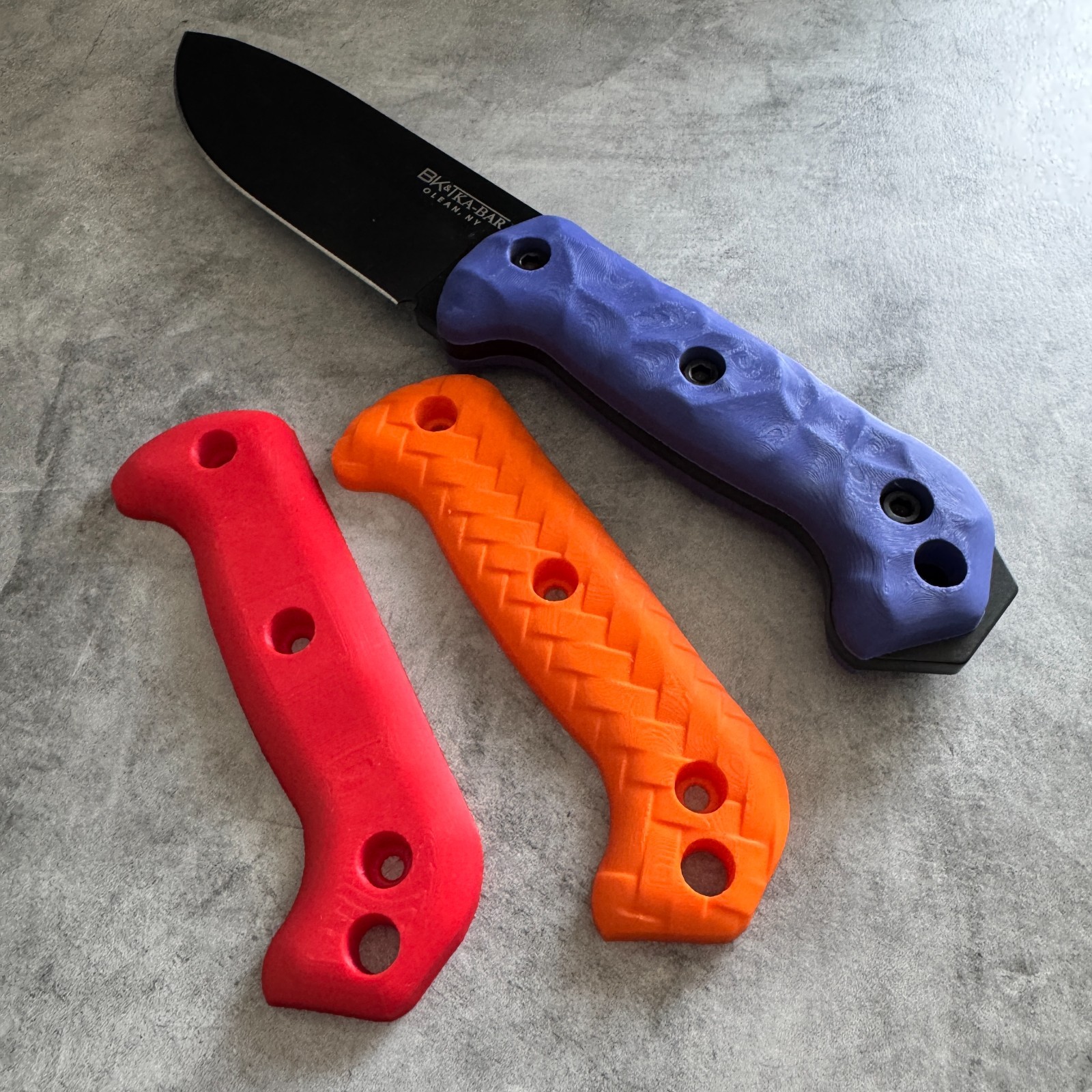 Handles/Scales for Ka-Bar Becker bk-2 bk-7 bk-9 etc