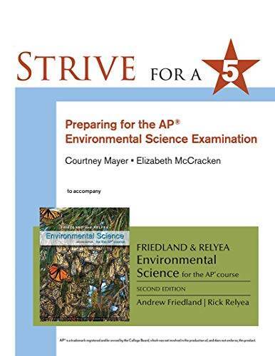 Strive for 5: Preparing for the AP Environmental Science Exam - VERY GOOD