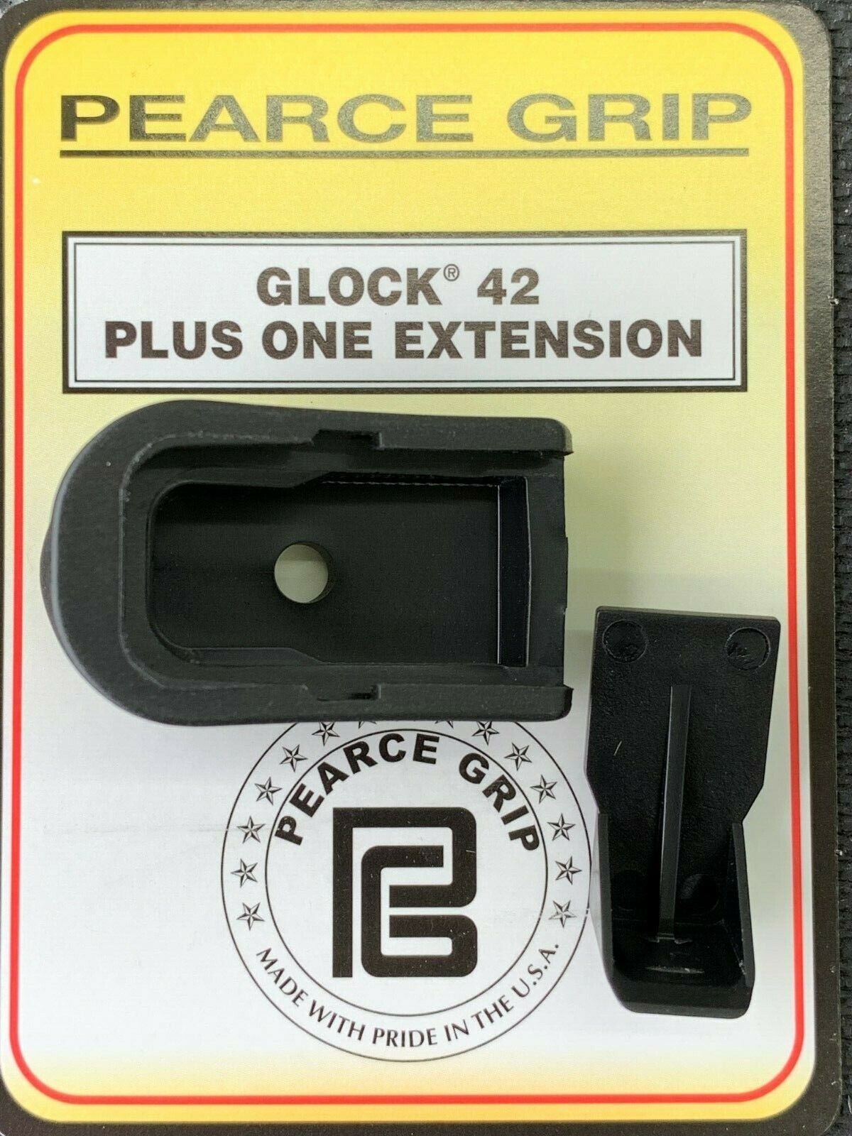 Pearce Grip for Glock 42+1 Grip Extension SAME DAY FAST FREE SHIPPING